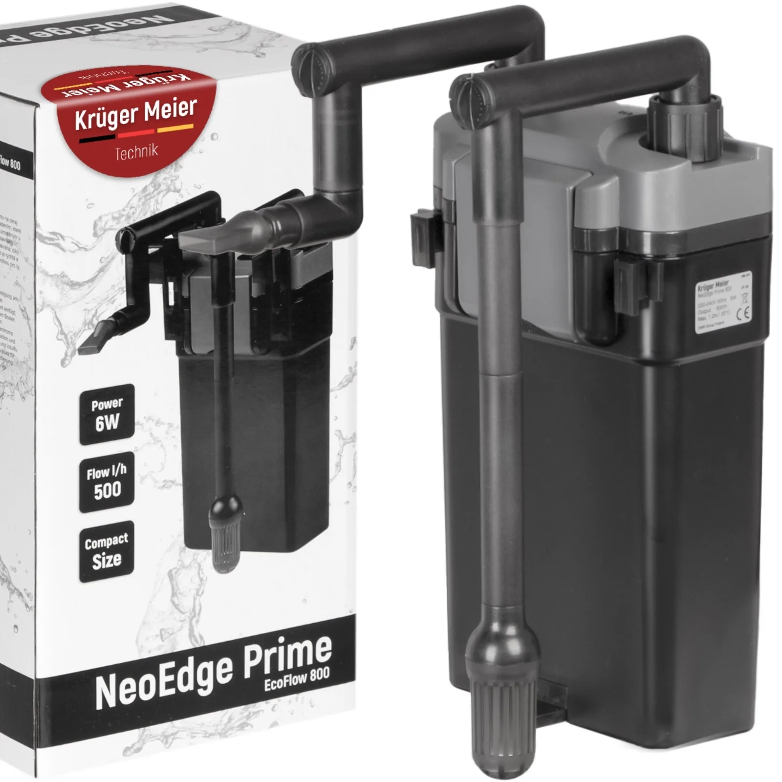 NeoEdge Prime 800 - filtr zewnętrzny do akwarium 30l - 90l