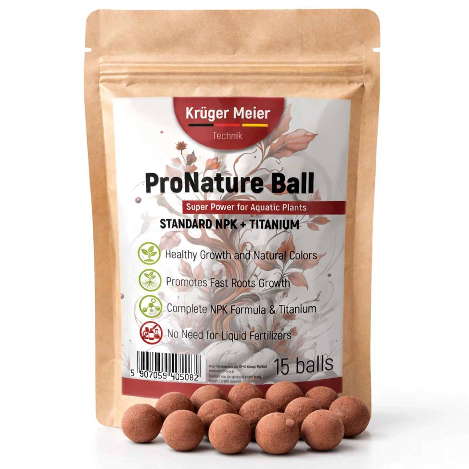 ProNature Ball 15 - kulki nawozowe z biostymulatorem