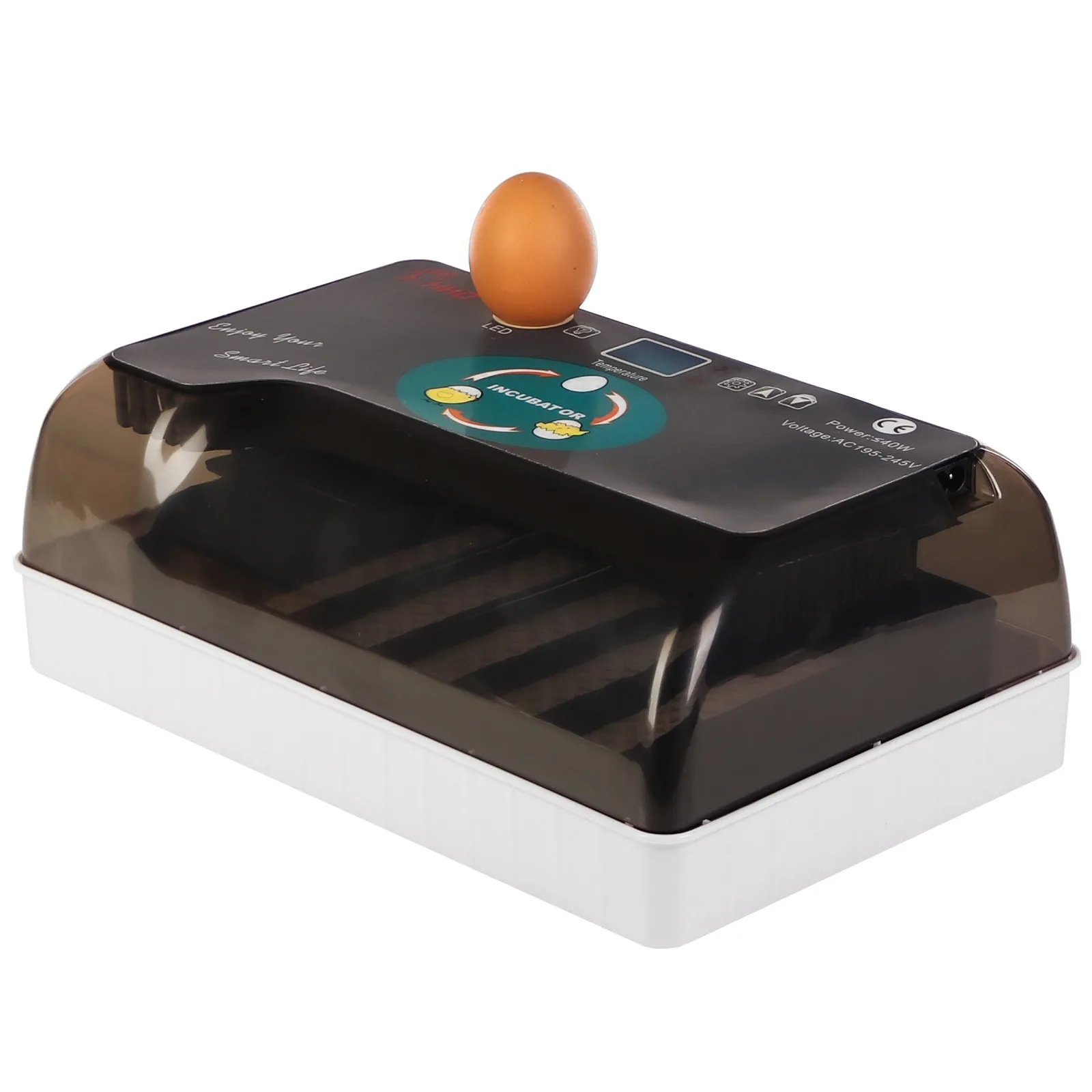 ProNestix  - inkubator z termostatem i LED na 12 jaj