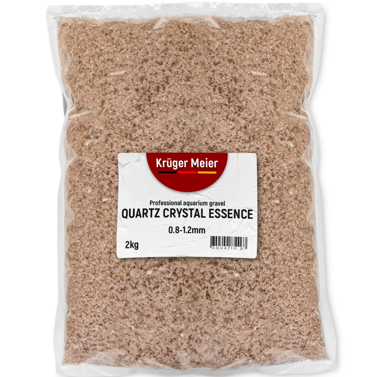 Quartz Crystal Essence 0,8–1,2 mm – Piasek akwarystyczny 2 kg