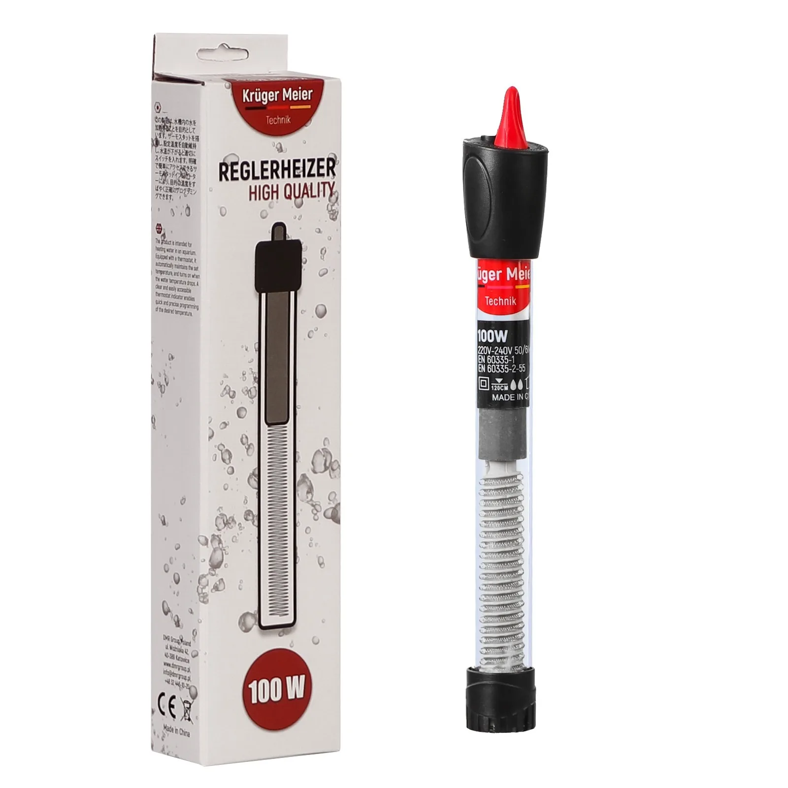 Reglerheizer 100W - grzałka z termostatem do akwarium