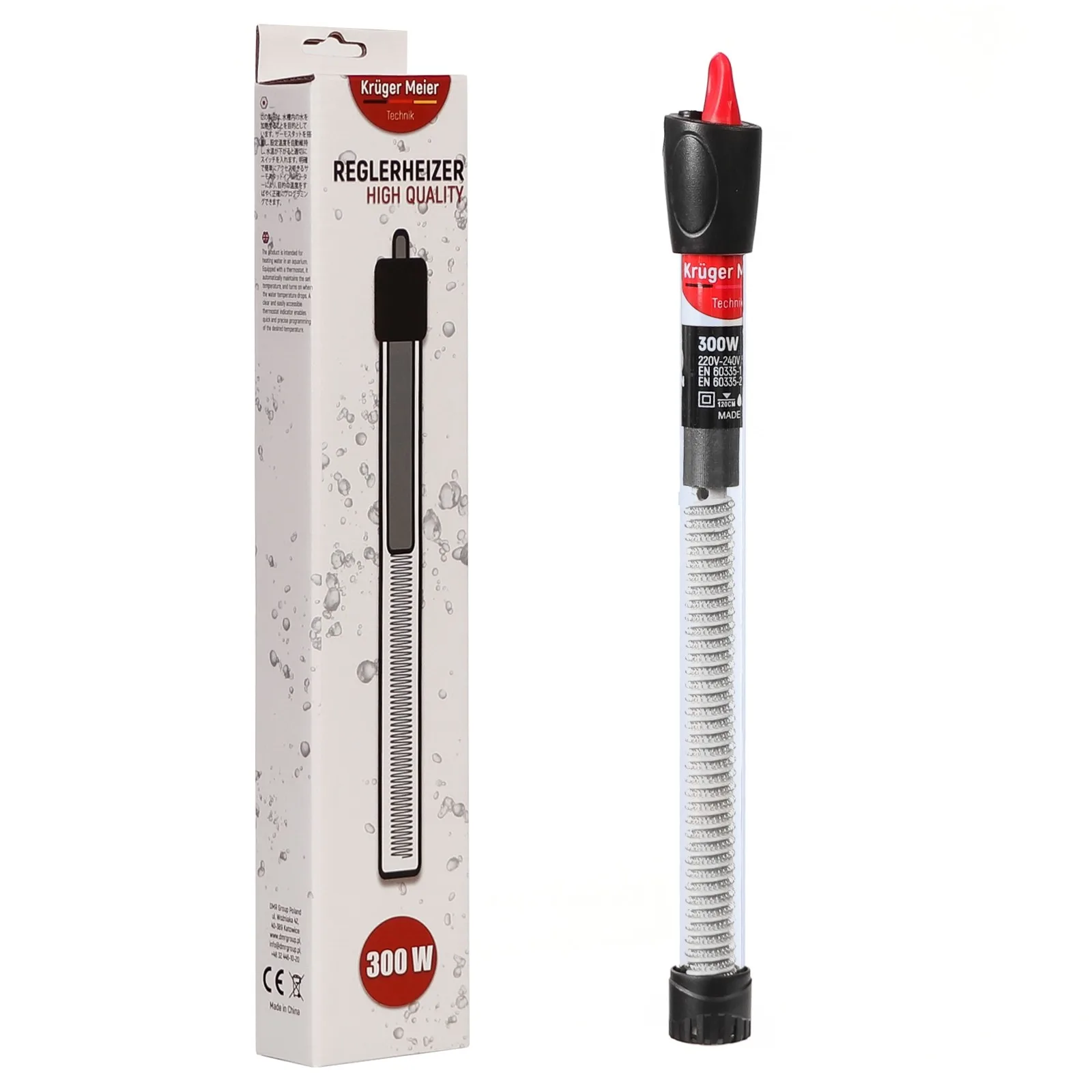 Reglerheizer 300W - grzałka z termostatem do akwarium
