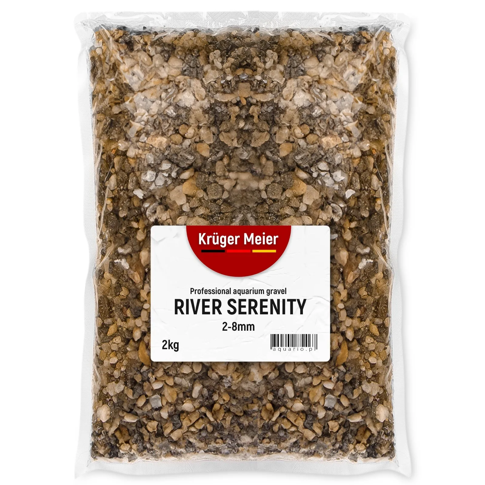 River Serenity 2–8 mm – Żwirek akwarystyczny 2 kg