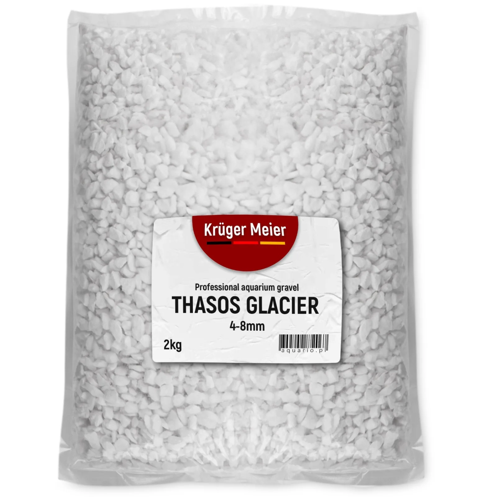 Thasos Glacier 4–8 mm – Żwirek akwarystyczny 2 kg