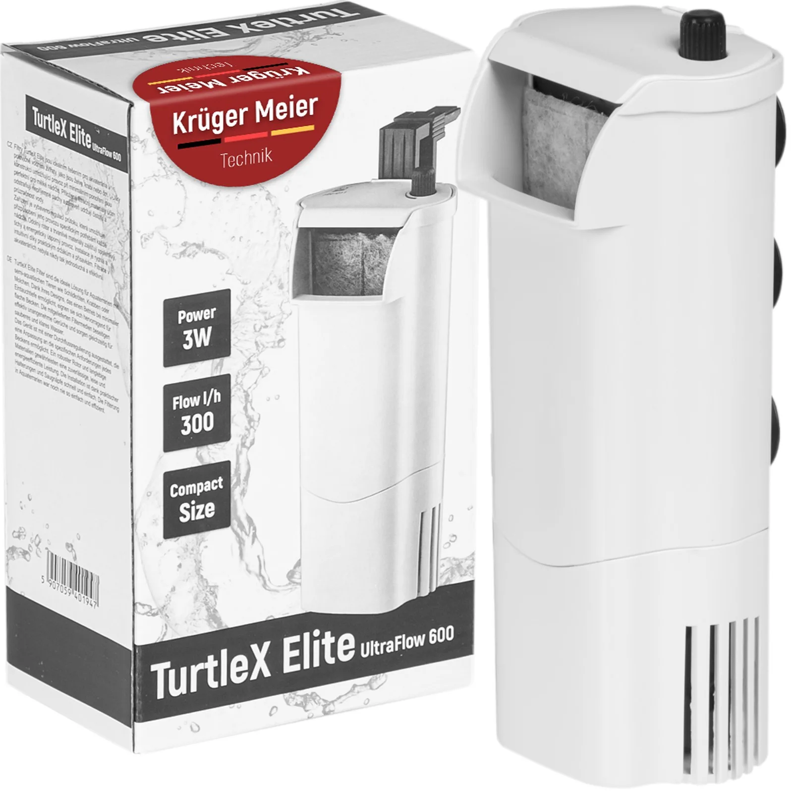Kruger Meier TurtleX Elite - filtr wody dla żółwia