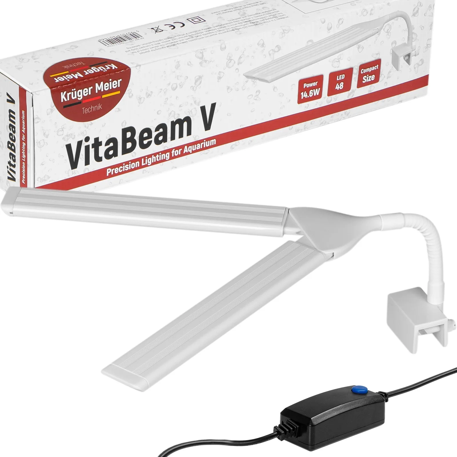 VitaBeam V - lampa LED 14W do akwarium 30l - 80l