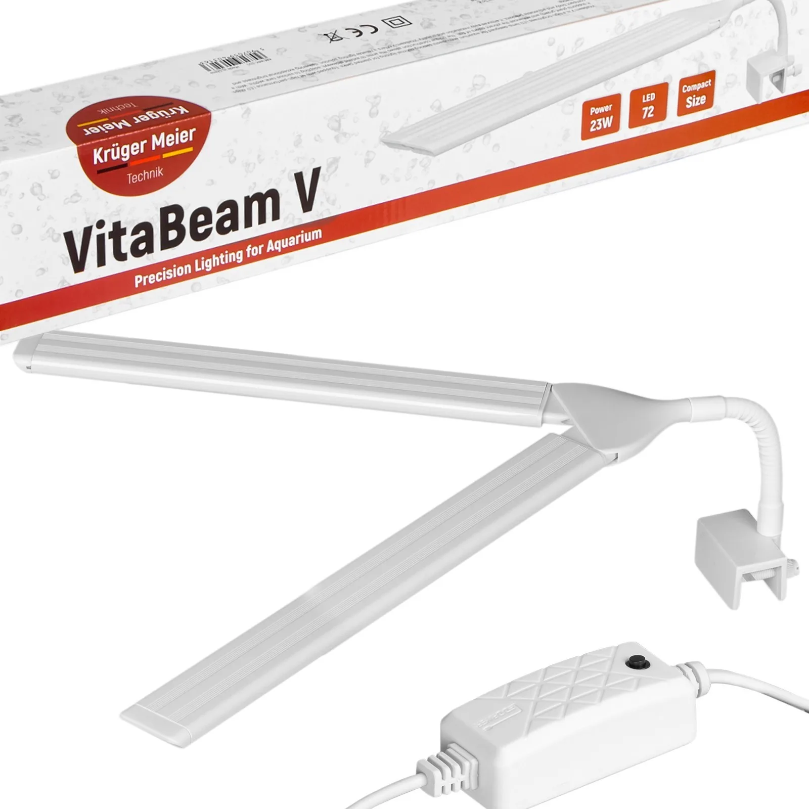 VitaBeam V - lampa LED 23W do akwarium 80l - 120l