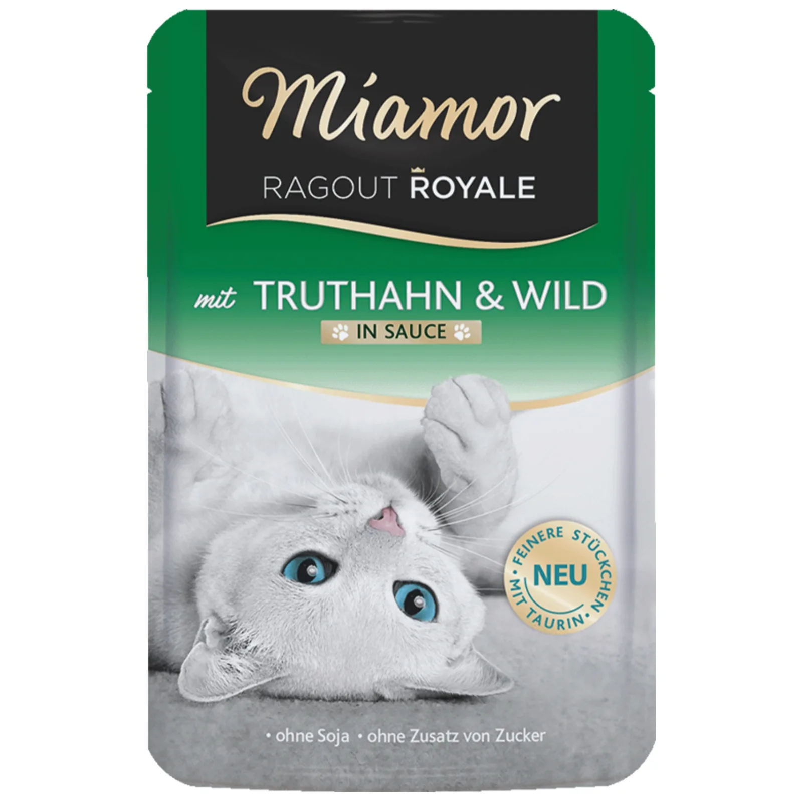 Miamor Royale mit Truthahn & wild - mokra karma indyk i dziczyzna w sosie 100g