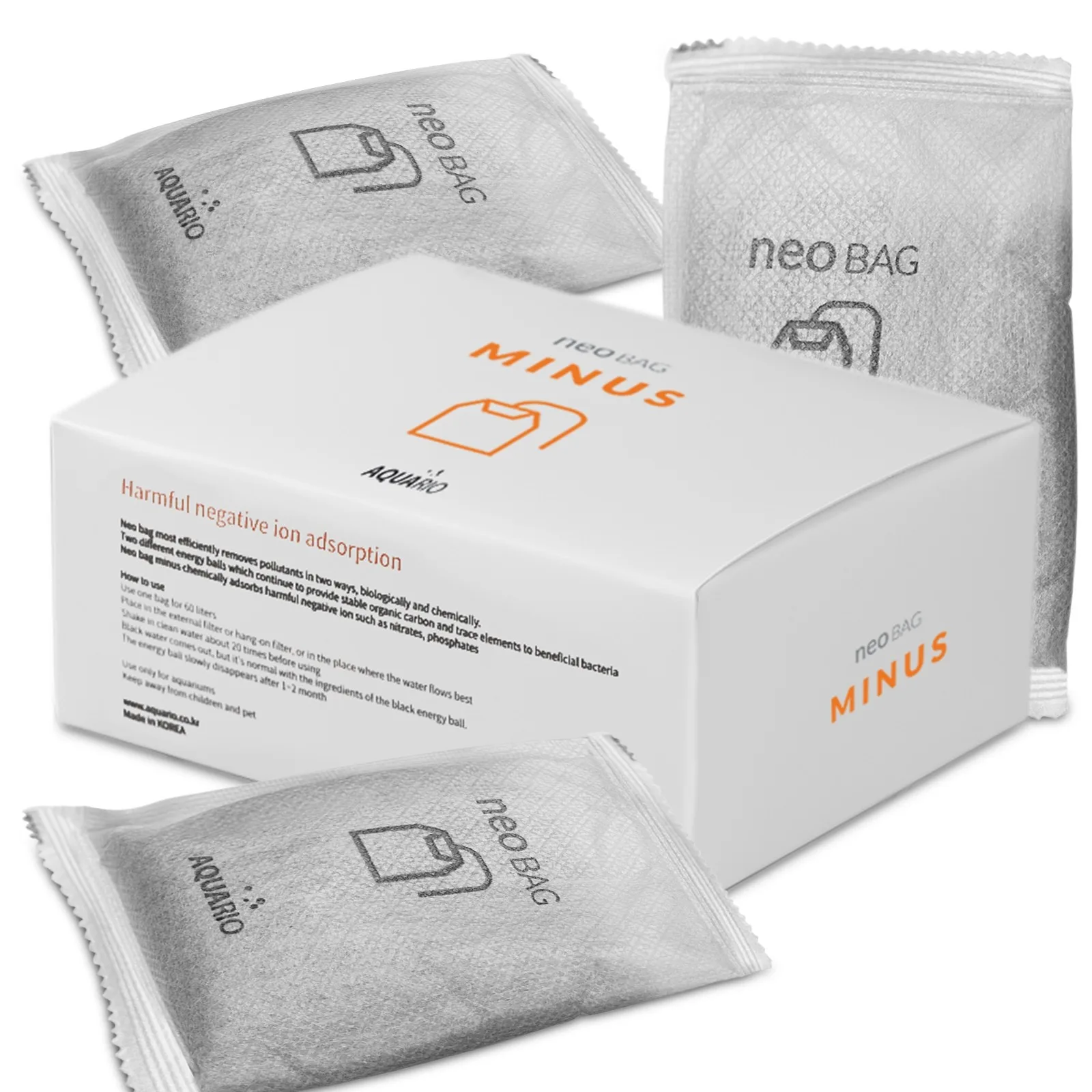 Bag Zeolite  - 8 wkładów zeolit i węgiel organiczny