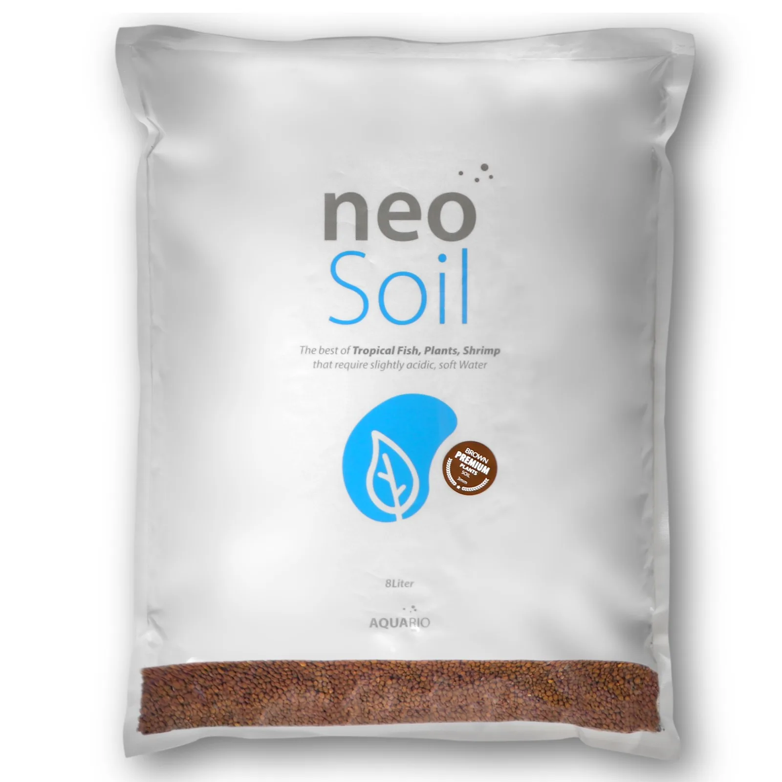Soil Plant Brown 8l - brązowe podłoże do akwarium roślinnego