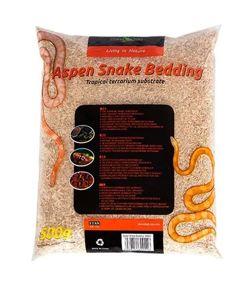 Aspen Snake Bedding - podłoże włókna topoli 500g