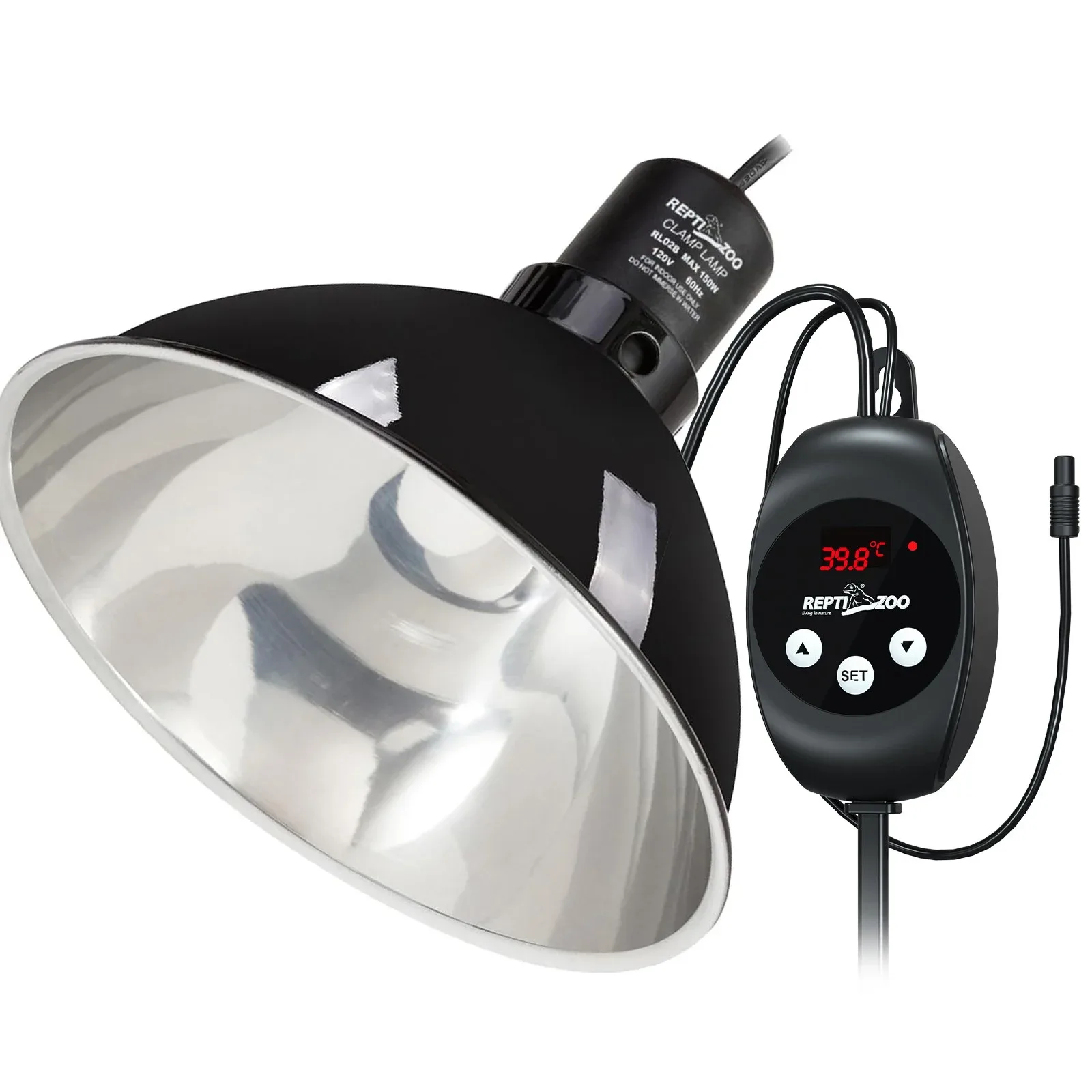 Big Lamp with Thermostat - lampa do terrarium z termostatem