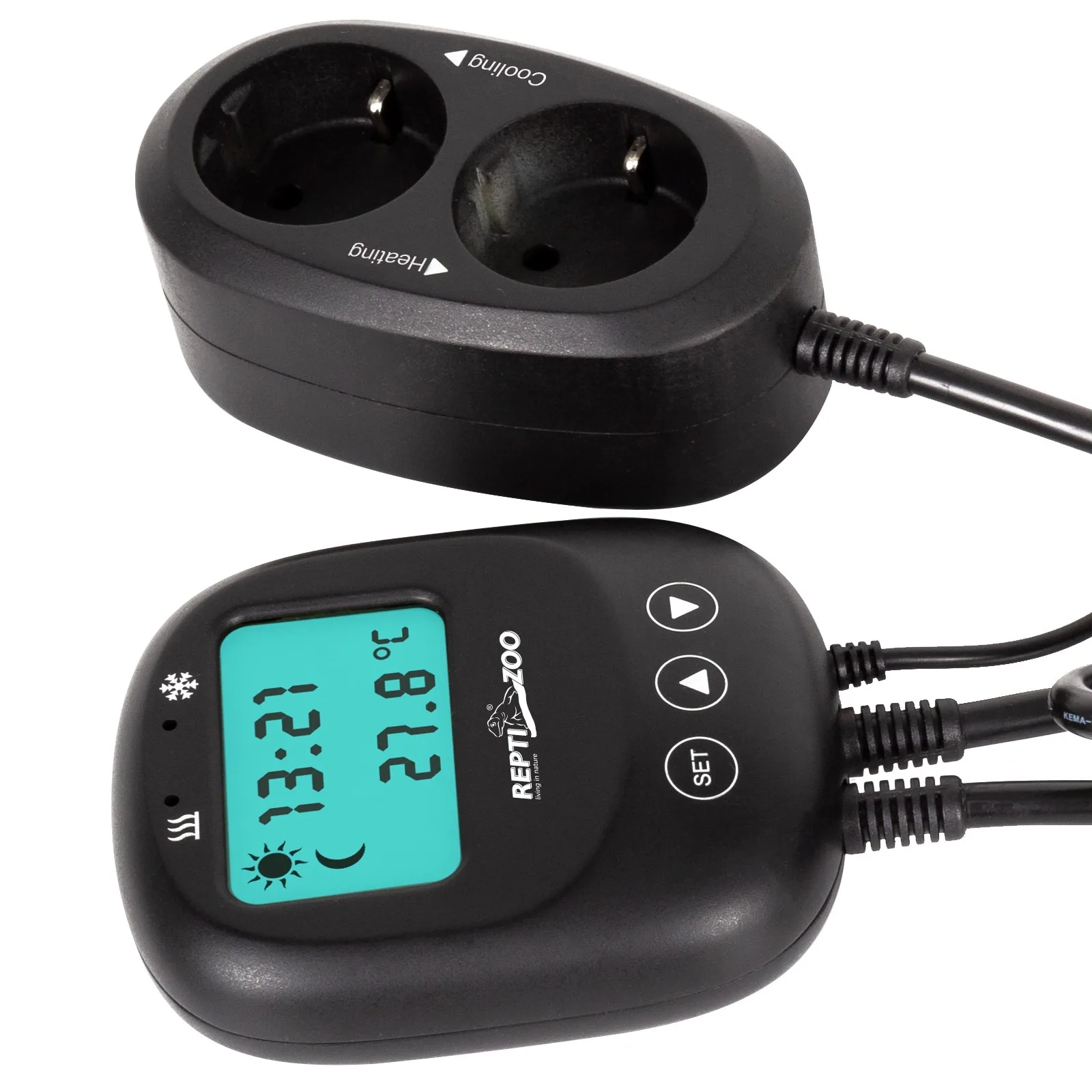 Digital Thermostat heat/cool day/night - termostat dzień i noc