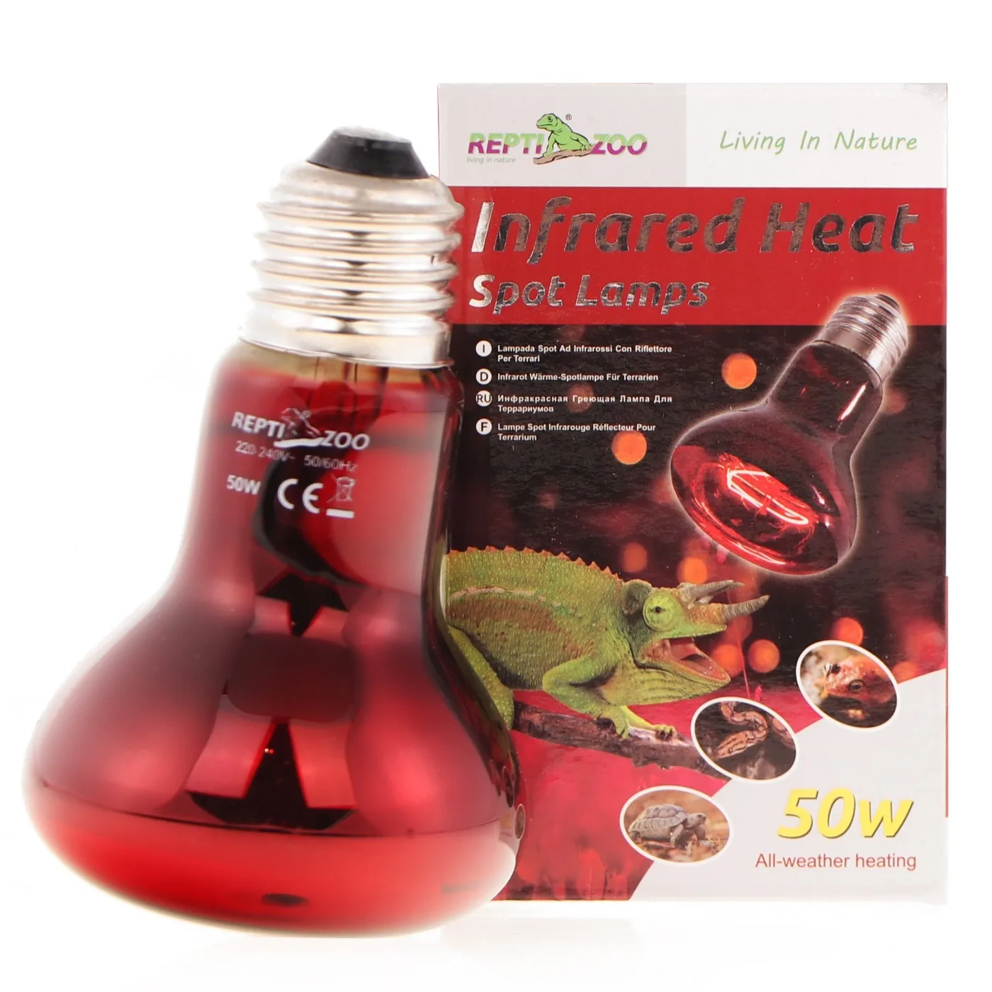 Infrared Heat 50W - żarówka grzewcza podczerwona