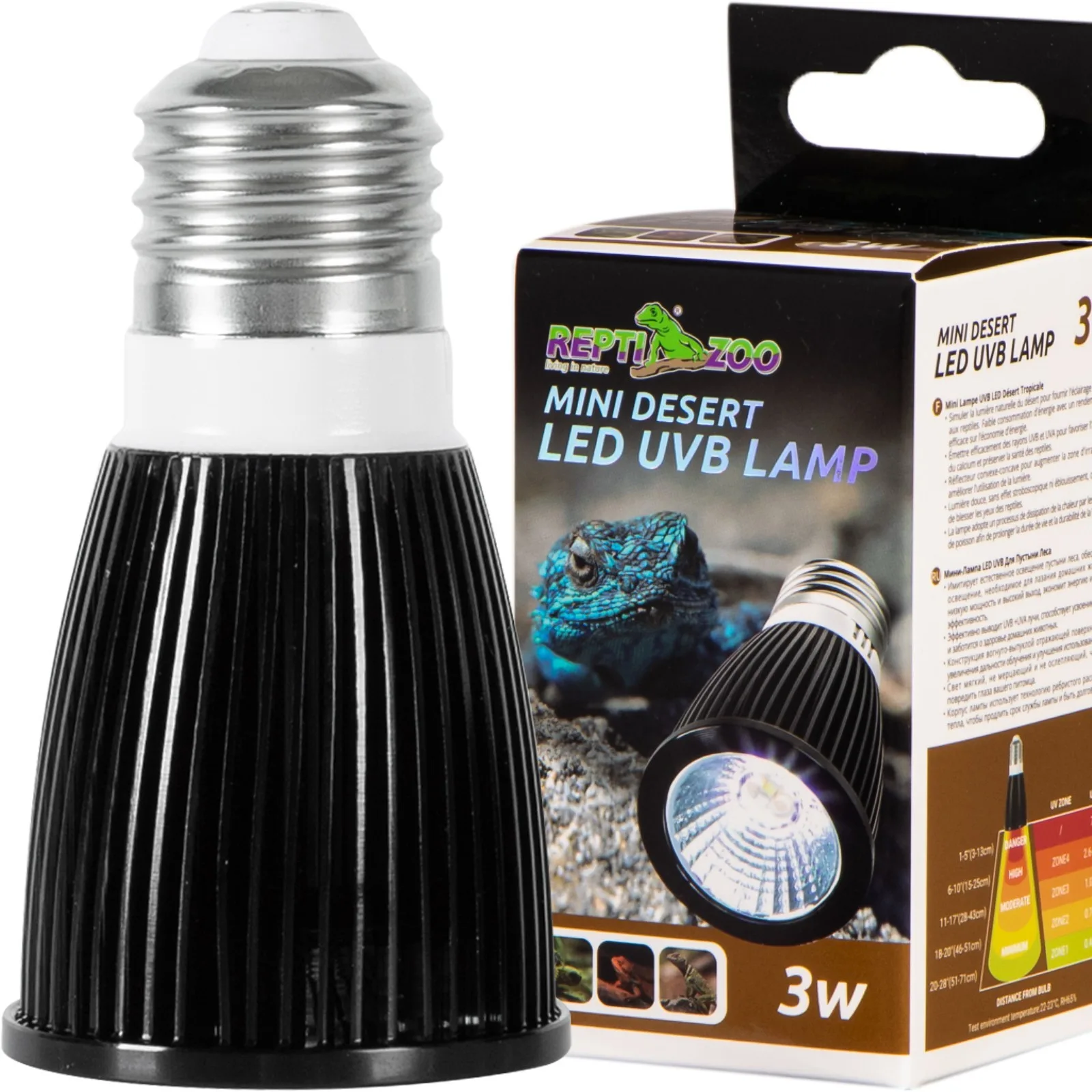 LED UVB Lamp Desert - żarówka LED UVB 10.0 pustynna
