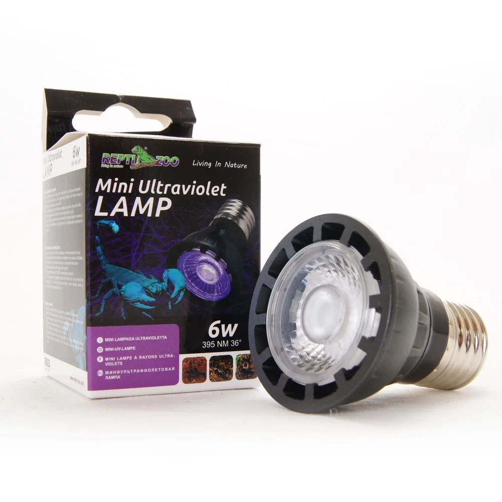 Mini UV LED 6W - Lampa LED fioletowa UV dla skorpionów