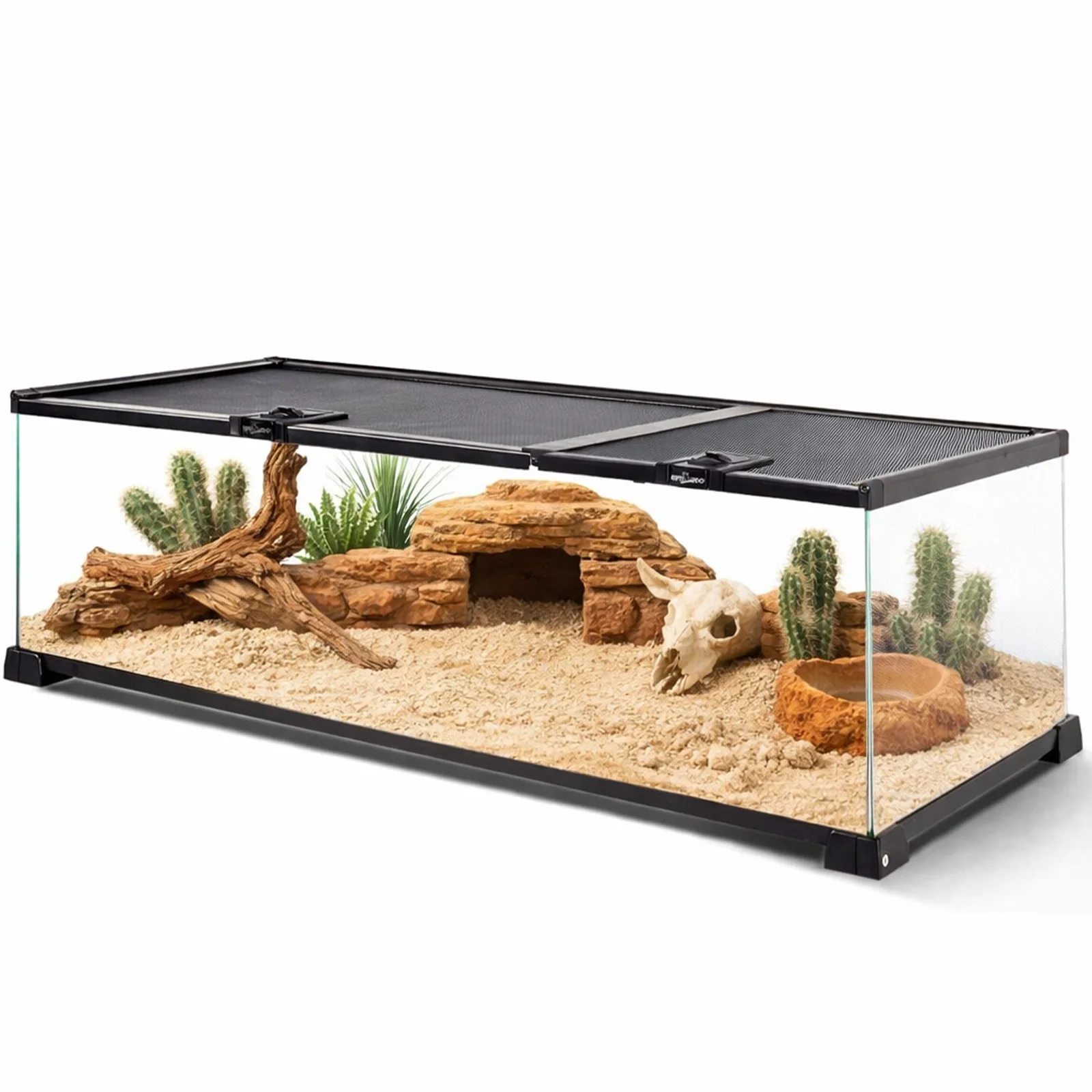 RAK terrarium szklane 75x30x25cm