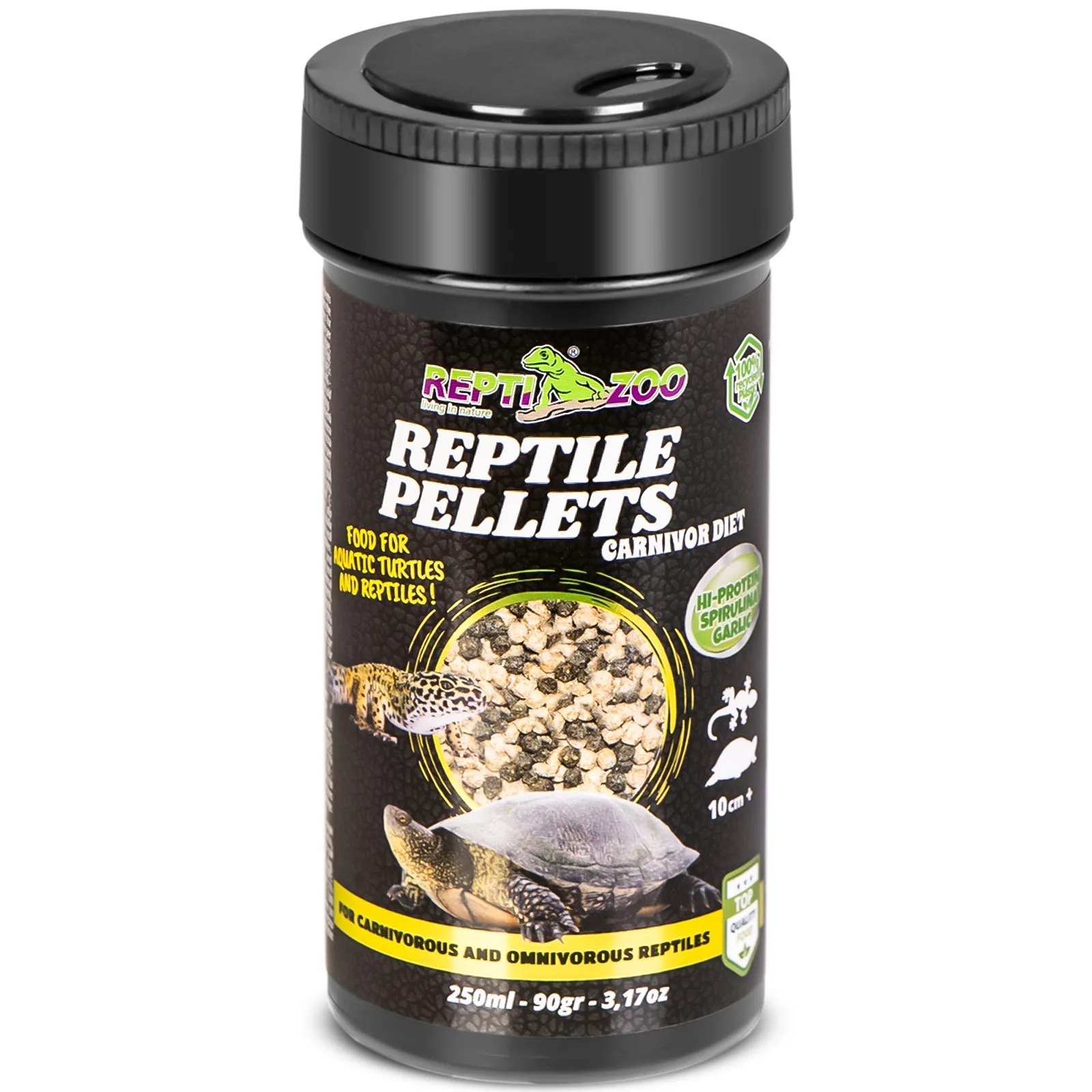 Repti-Zoo Reptile Pellets 250ml - pokarm i witaminy dla gadów mięsożernych