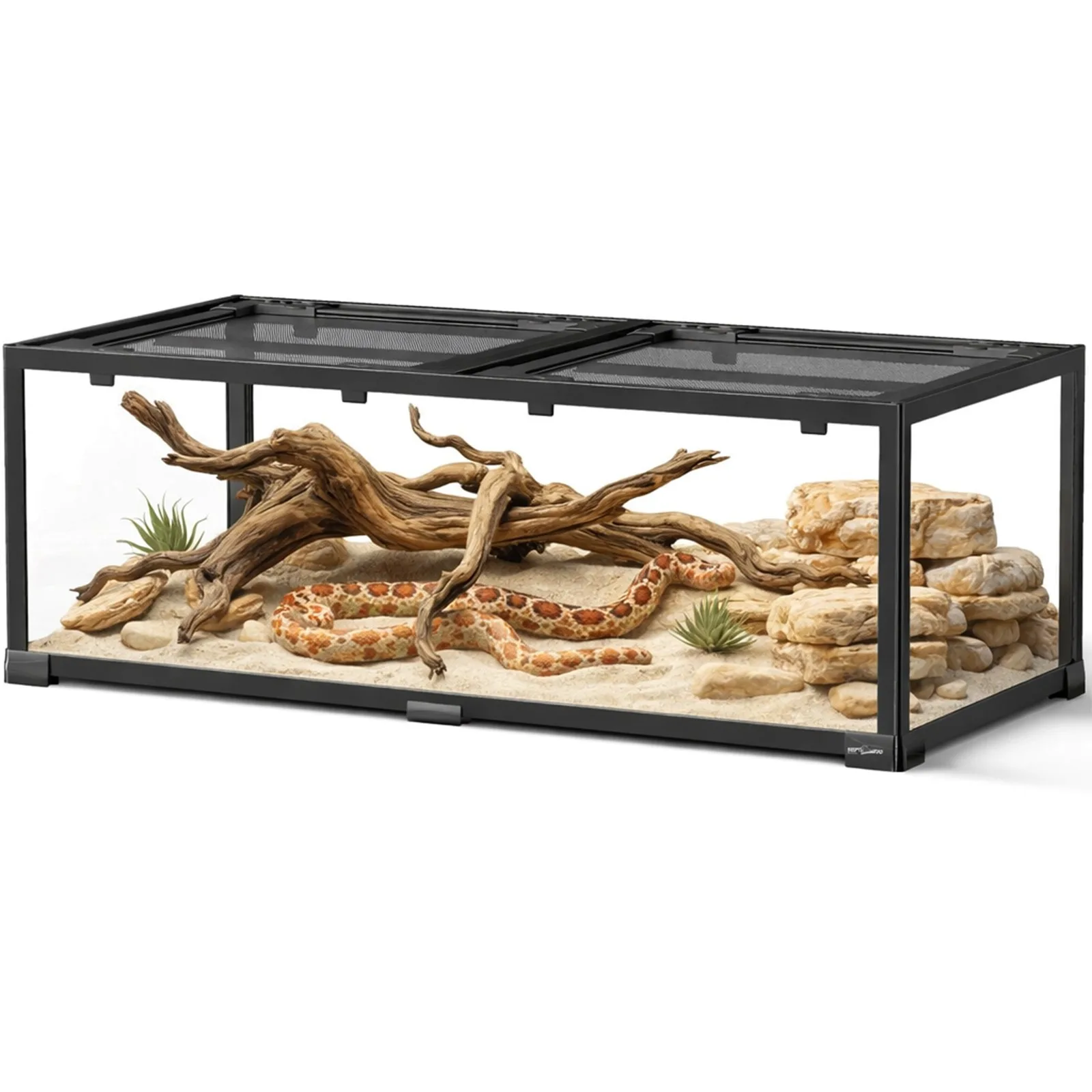 RKE Super Vision 360 - terrarium szklane 90x45x30cm