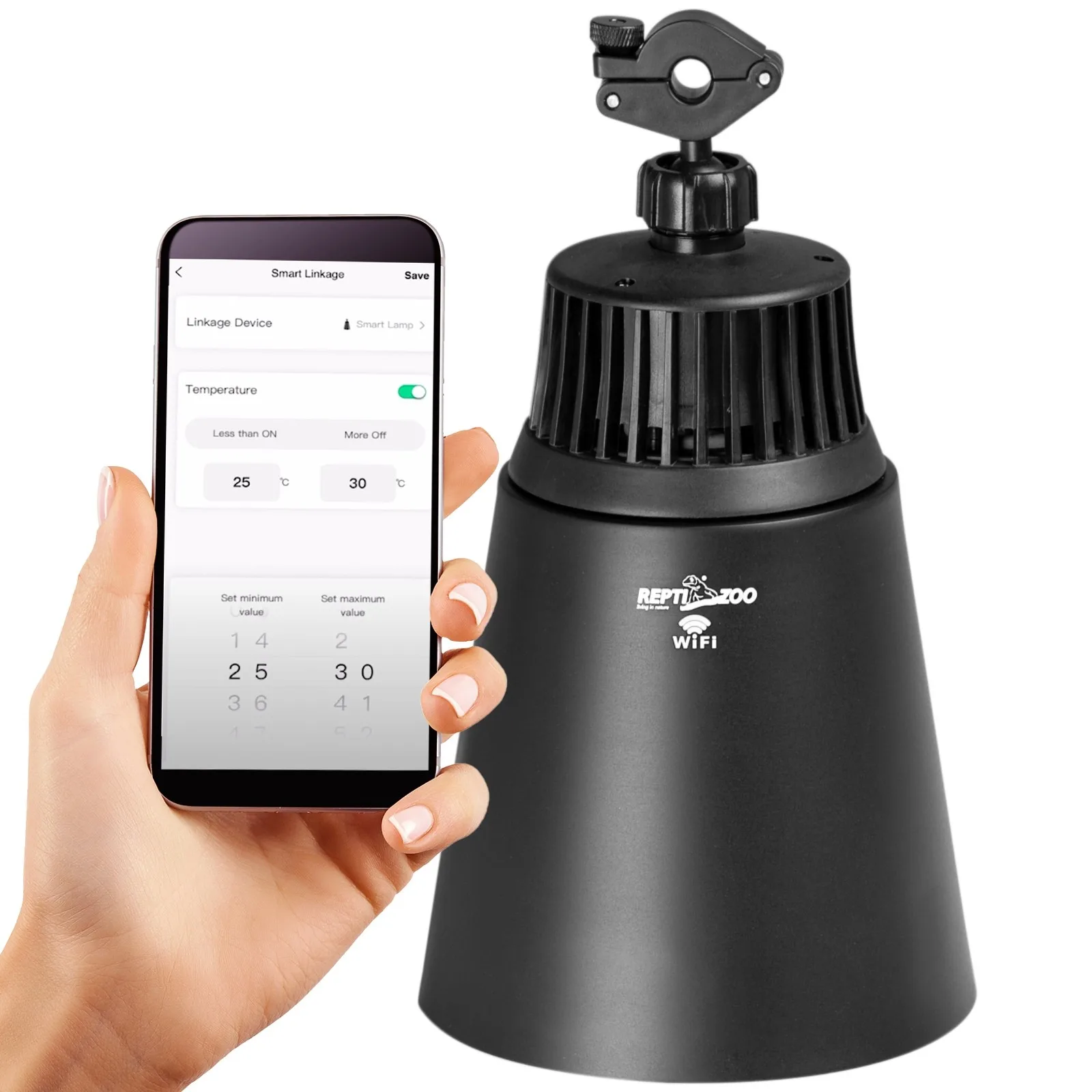 Smart Wi-Fi Deep Lamp - lampa na żarówki grzewcze Wi-Fi