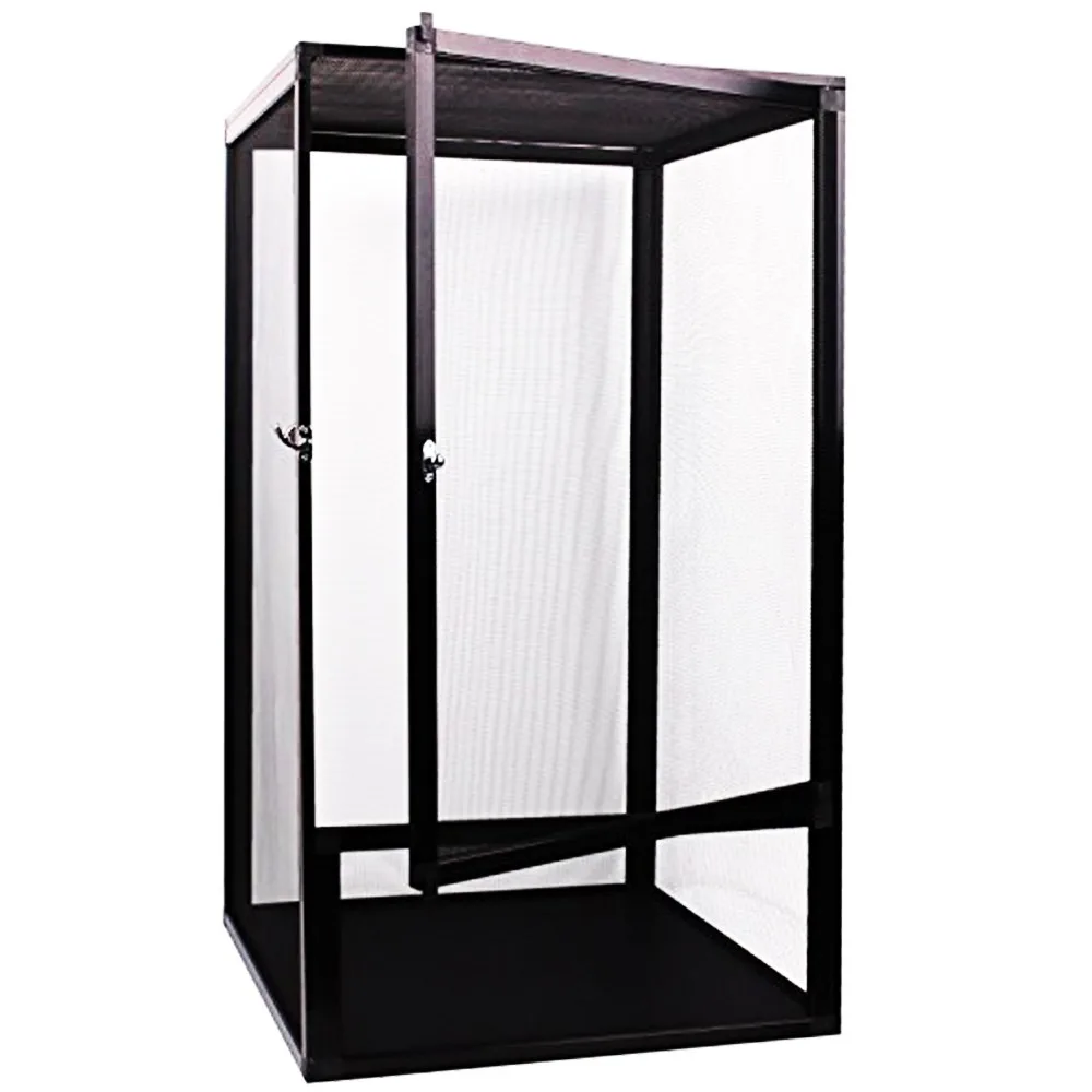 Terrarium z aluminiowej siatki 60x45x90