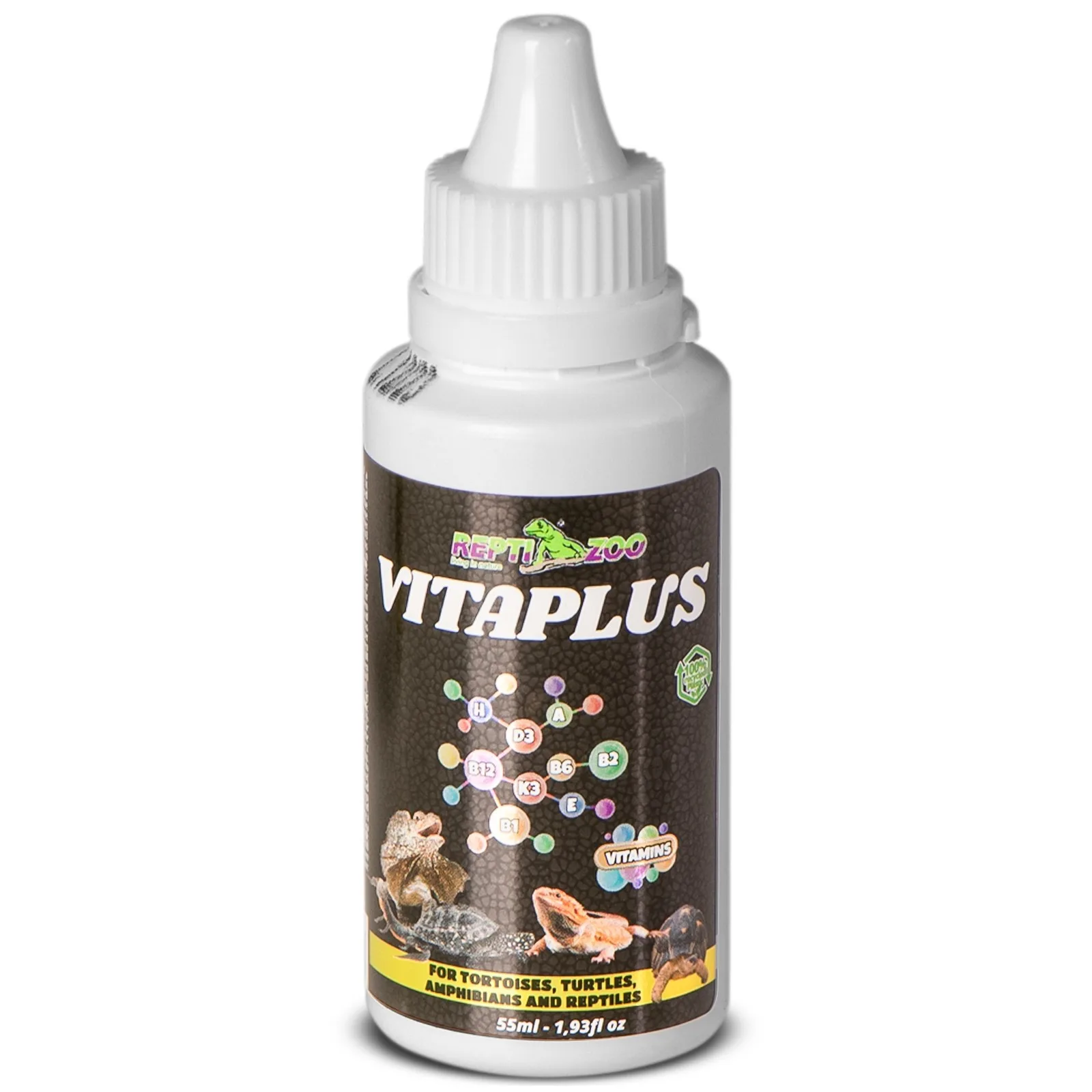 Vitaplus 55ml - witaminy dla gadów i płazów w płynie