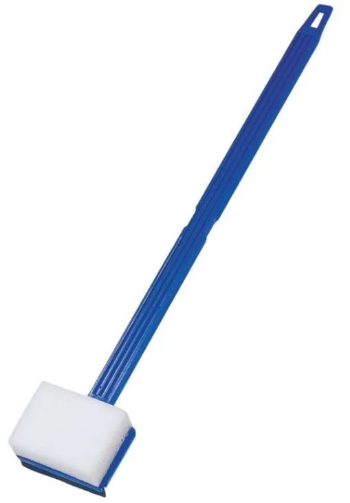 Czyścik z gąbką i skrobakiem 2w1 49cm