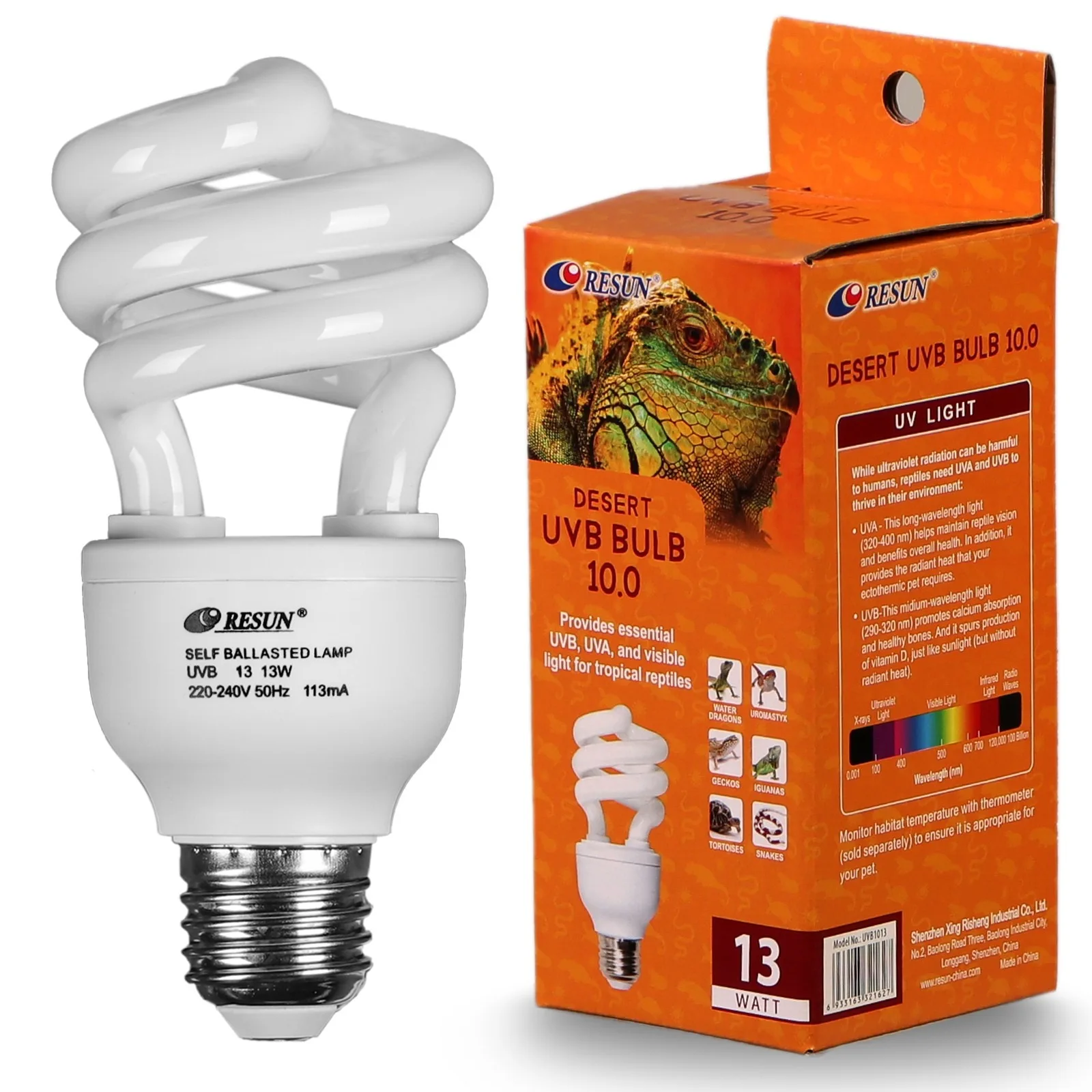Desert UVB Bulb 10.0 13W - żarówka UVB