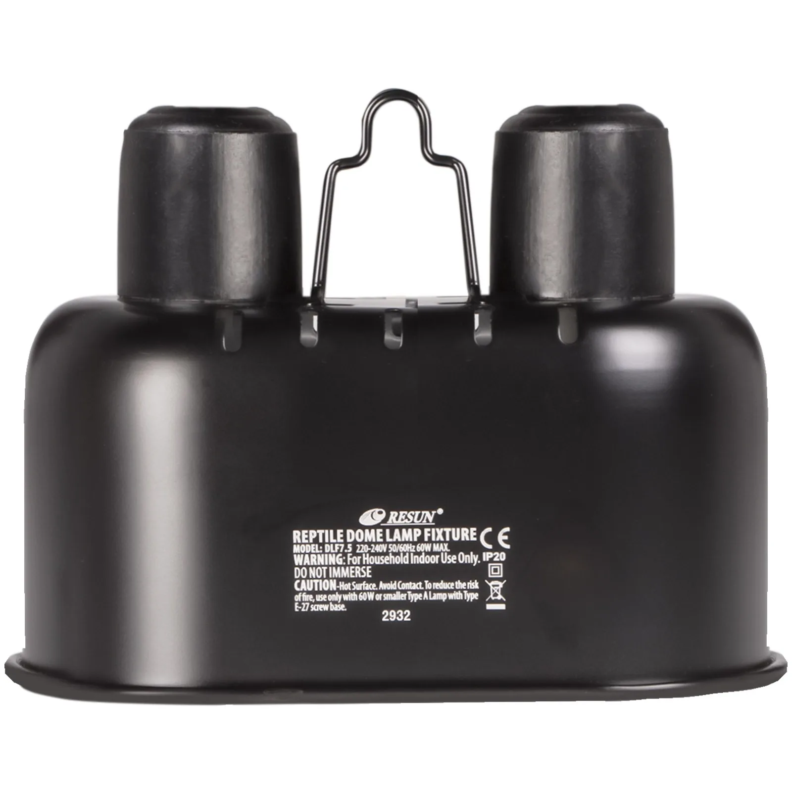 Black Lamp DUO Mini - lampa podwójna do terrarium