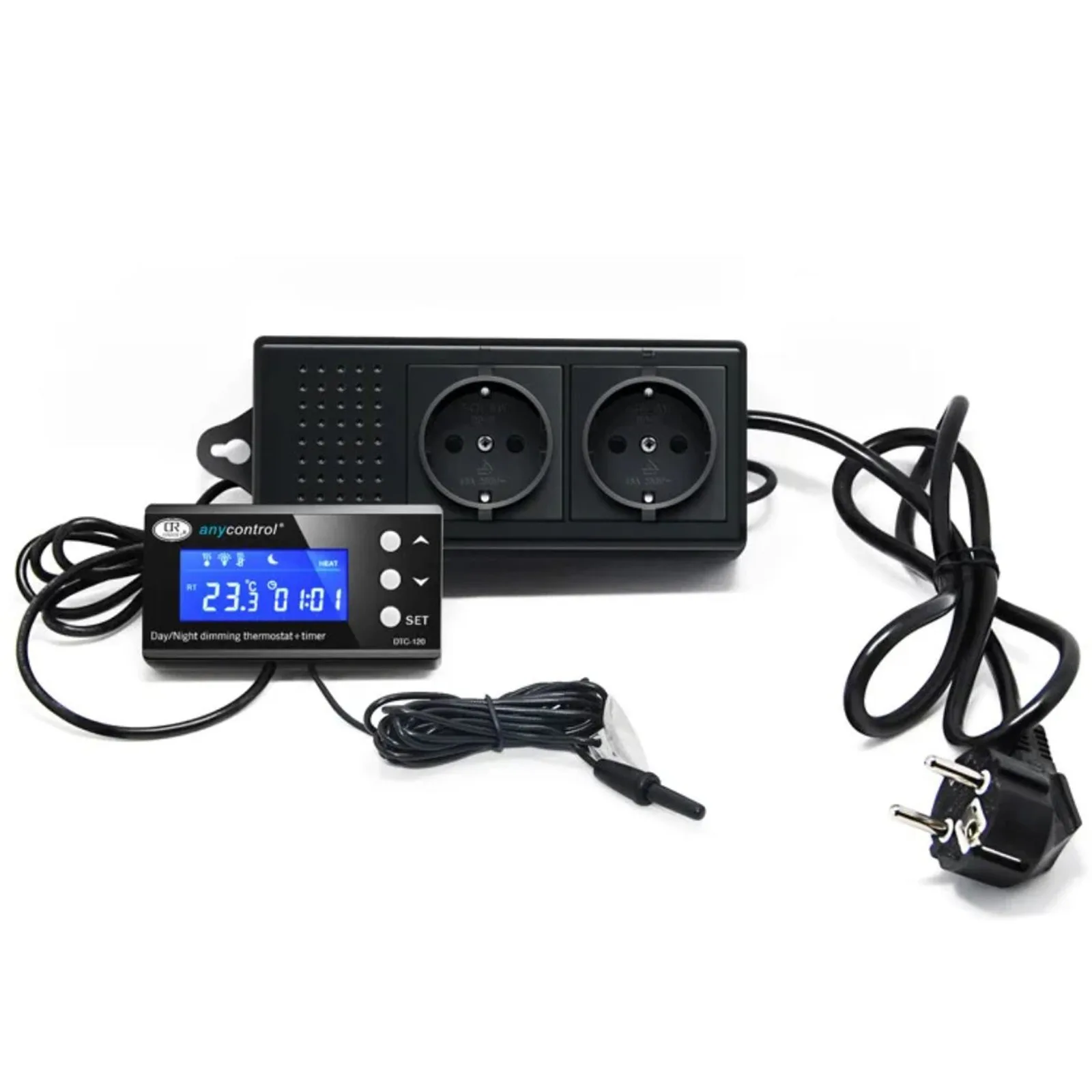 DTC-120 Dimming thermostat - termostat i programator czasowy