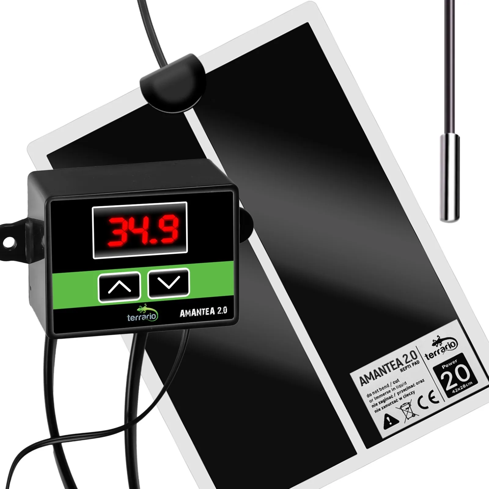 Amantea 2.0 20W - mata grzewcza z termostatem