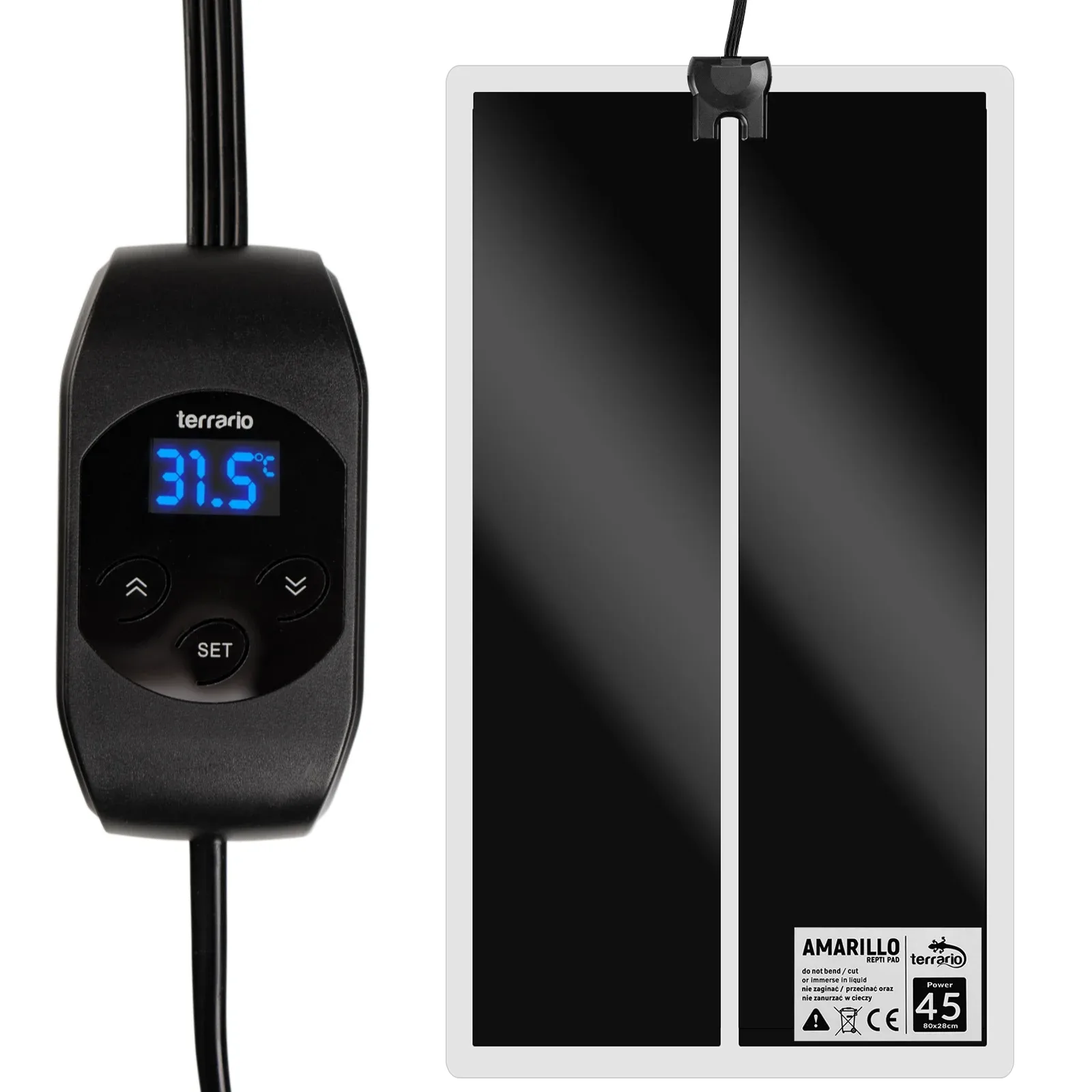 Amarillo 45W - mata grzewcza z termostatem LCD