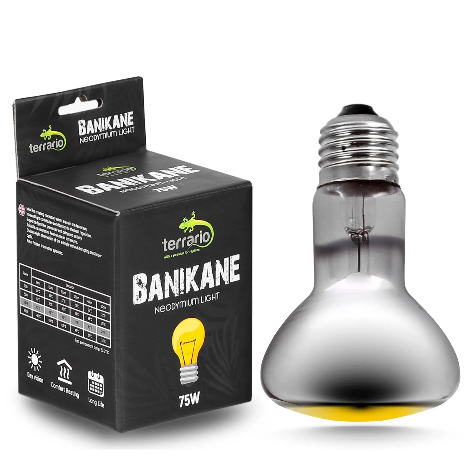 Banikane Neodymium Light - żarówka grzewcza neodymowa 75W