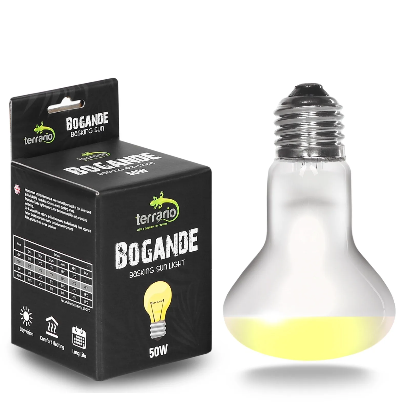 Bogande Basking Sun Light - żarówka grzewcza 50W