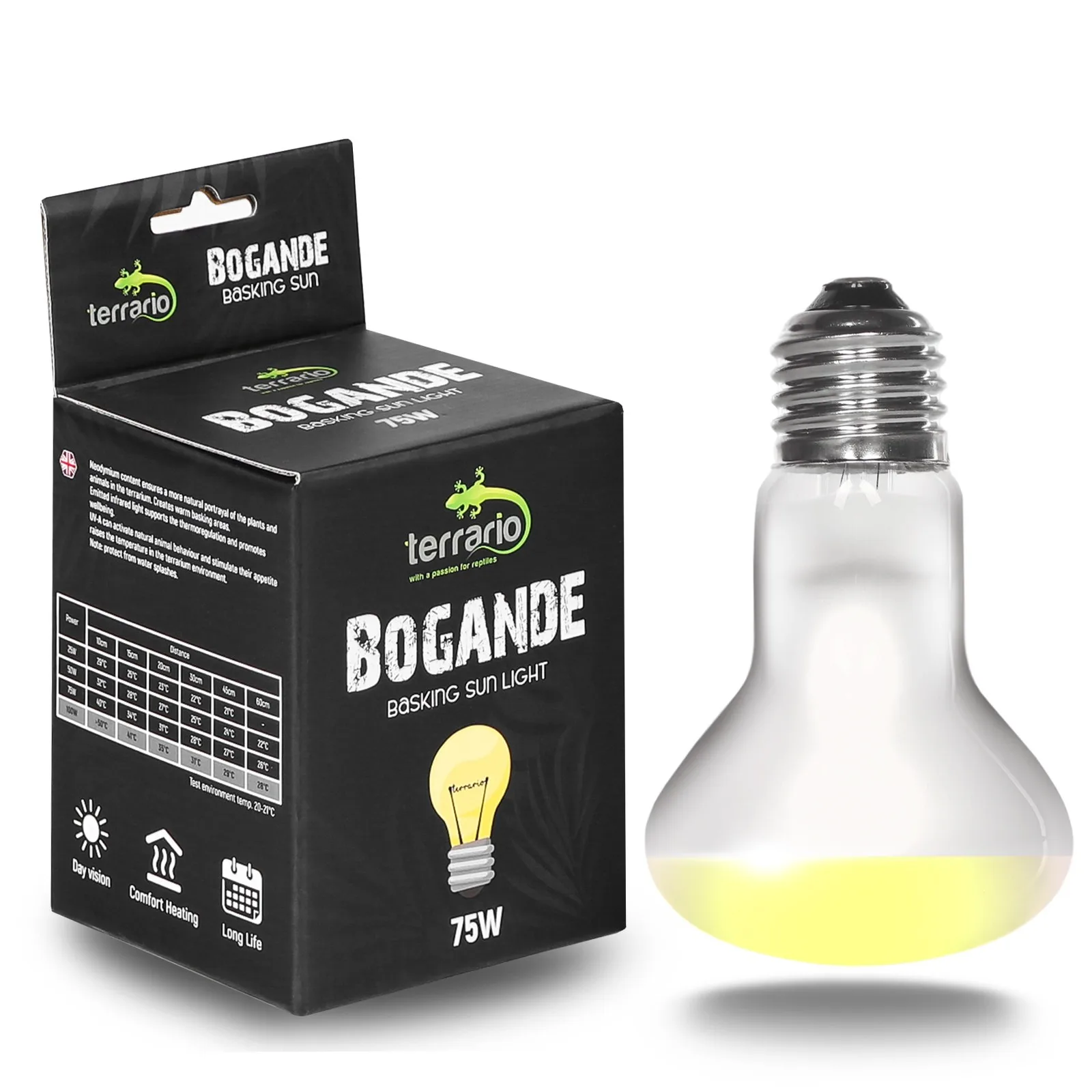 Bogande Basking Sun Light - żarówka grzewcza 75W