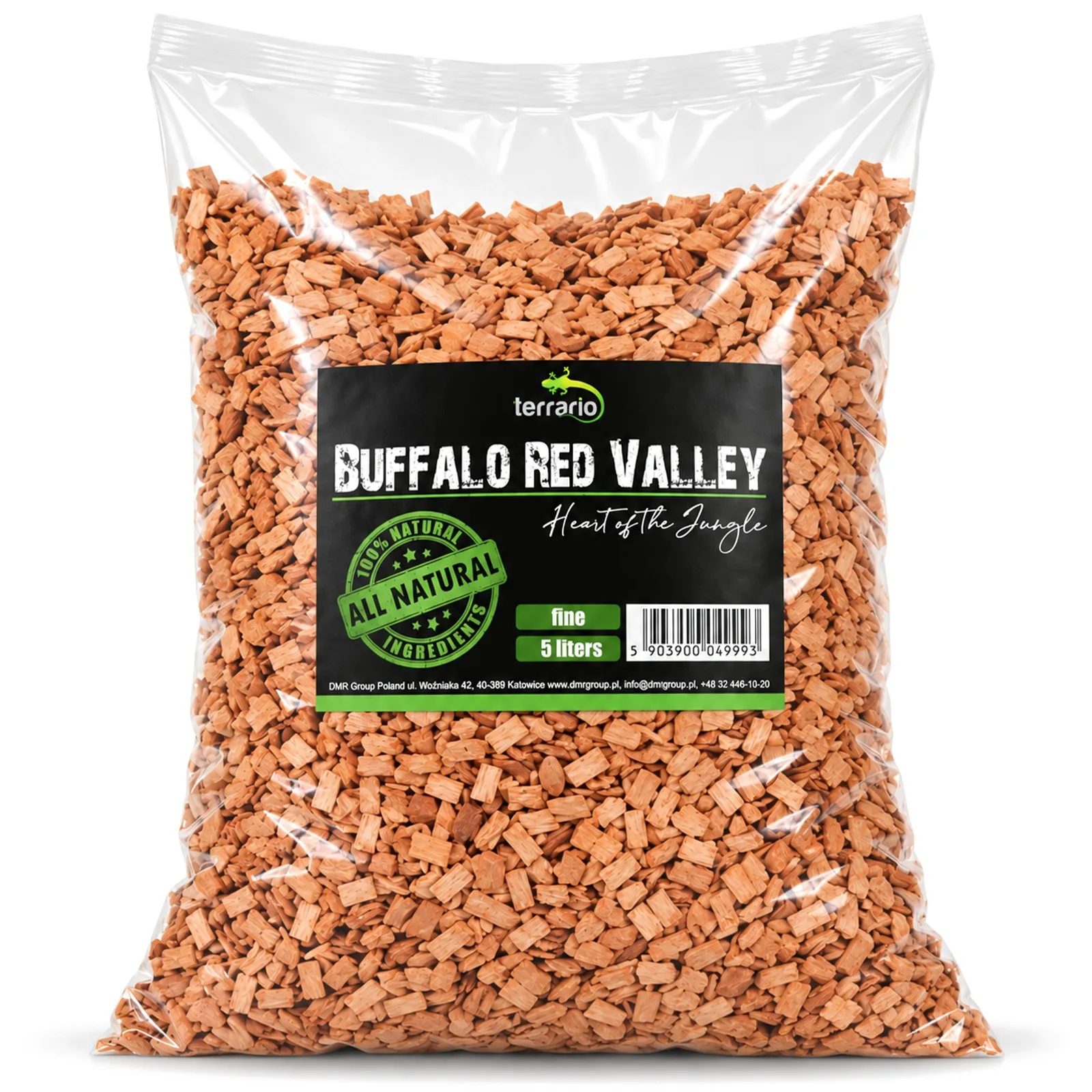 Buffalo Red Valley 5l - średnie zrębki olcha