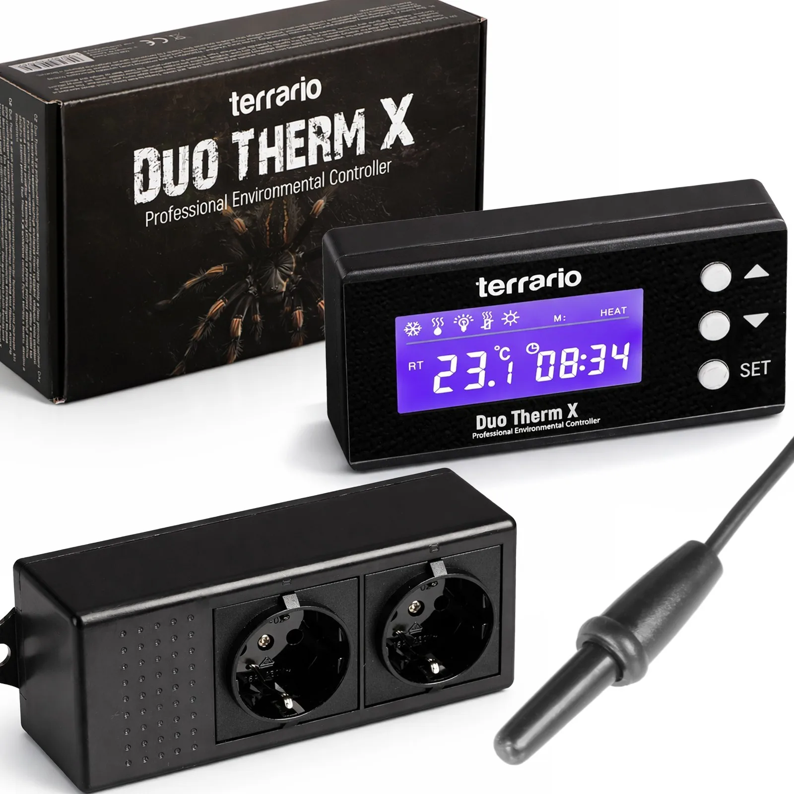 Duo Therm X - termostat dzień i noc z programatorem czasowym