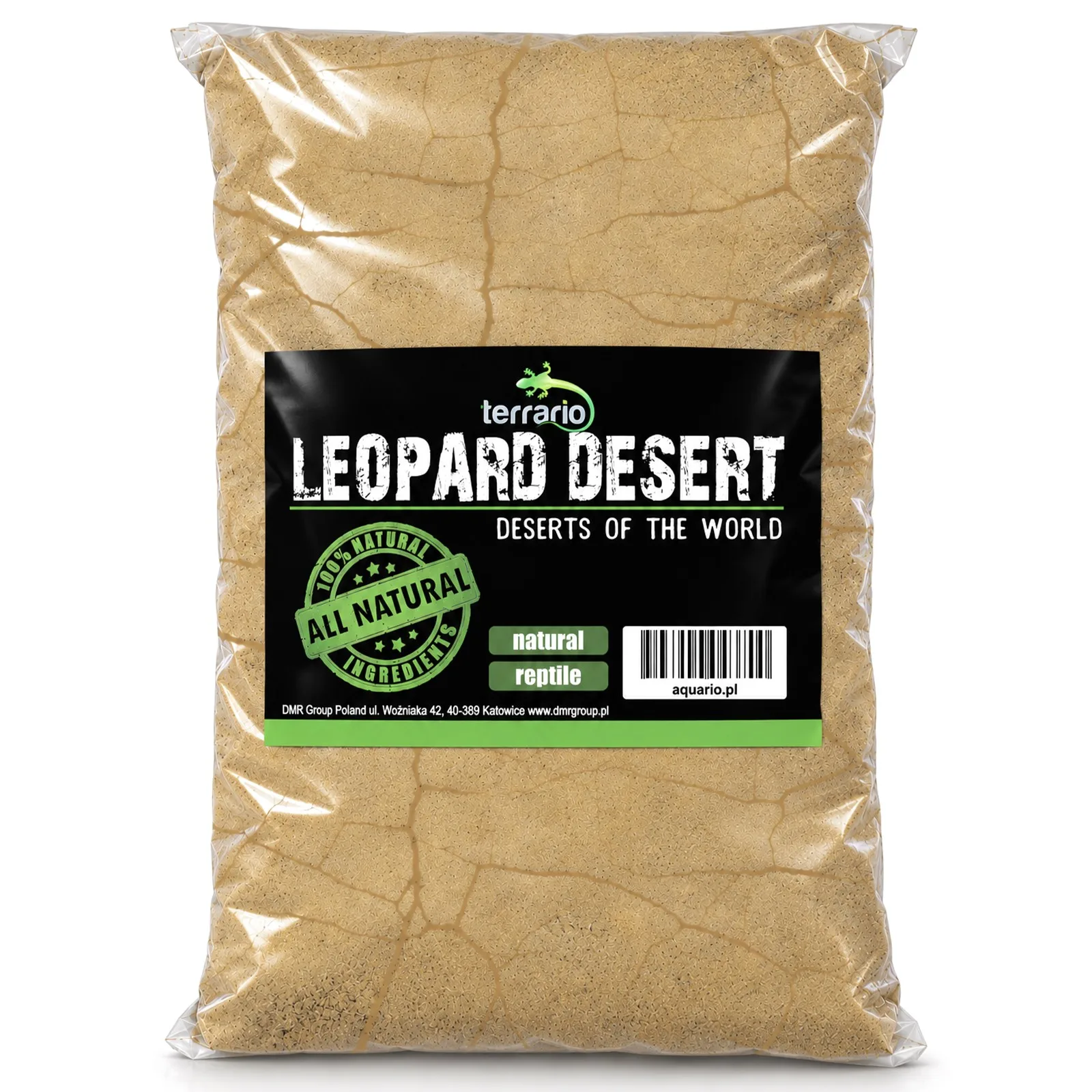 Leopard Desert 1kg - podłoże spękana ziemia pustynna