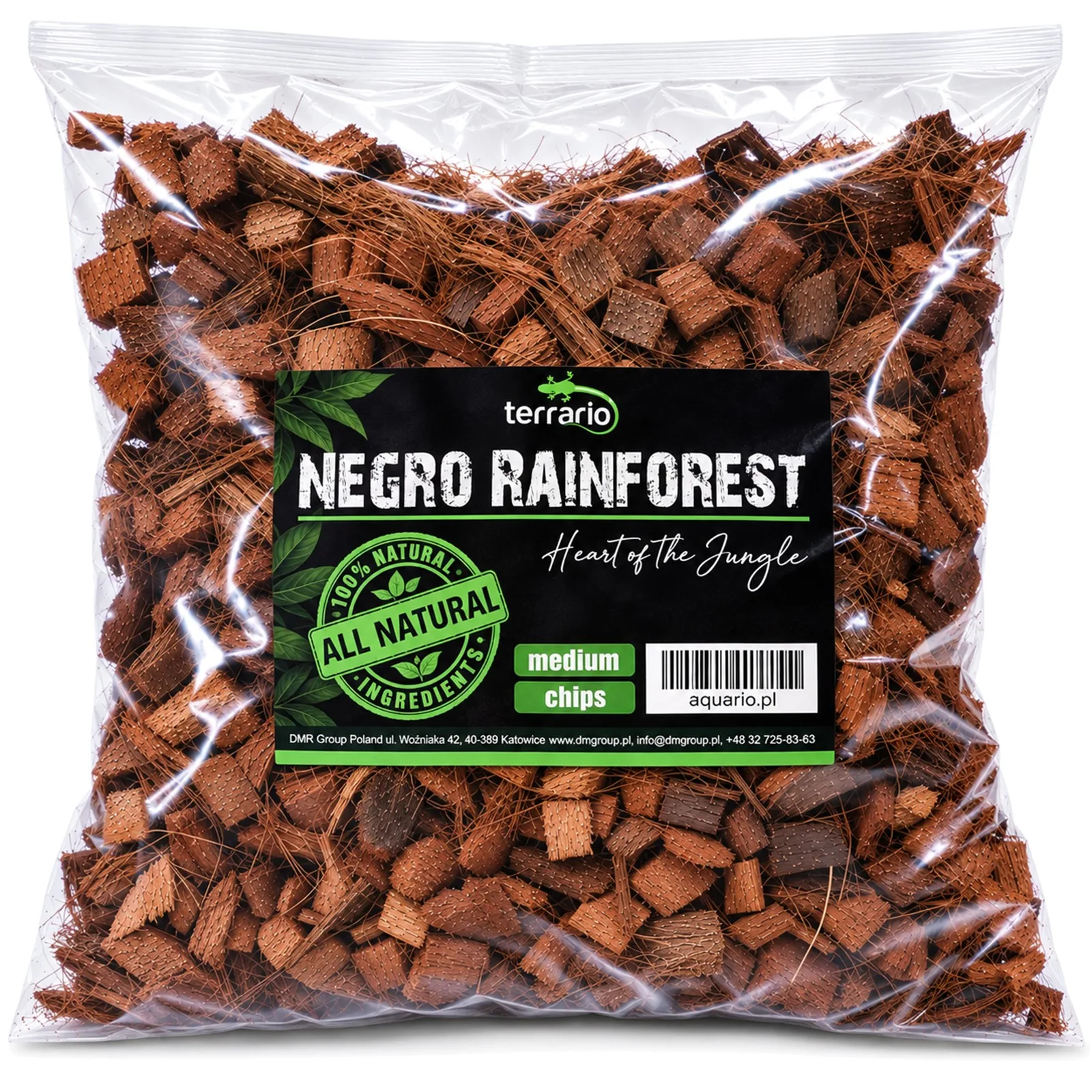 Negro Rainforest 10l - podłoże zrębki kokosa