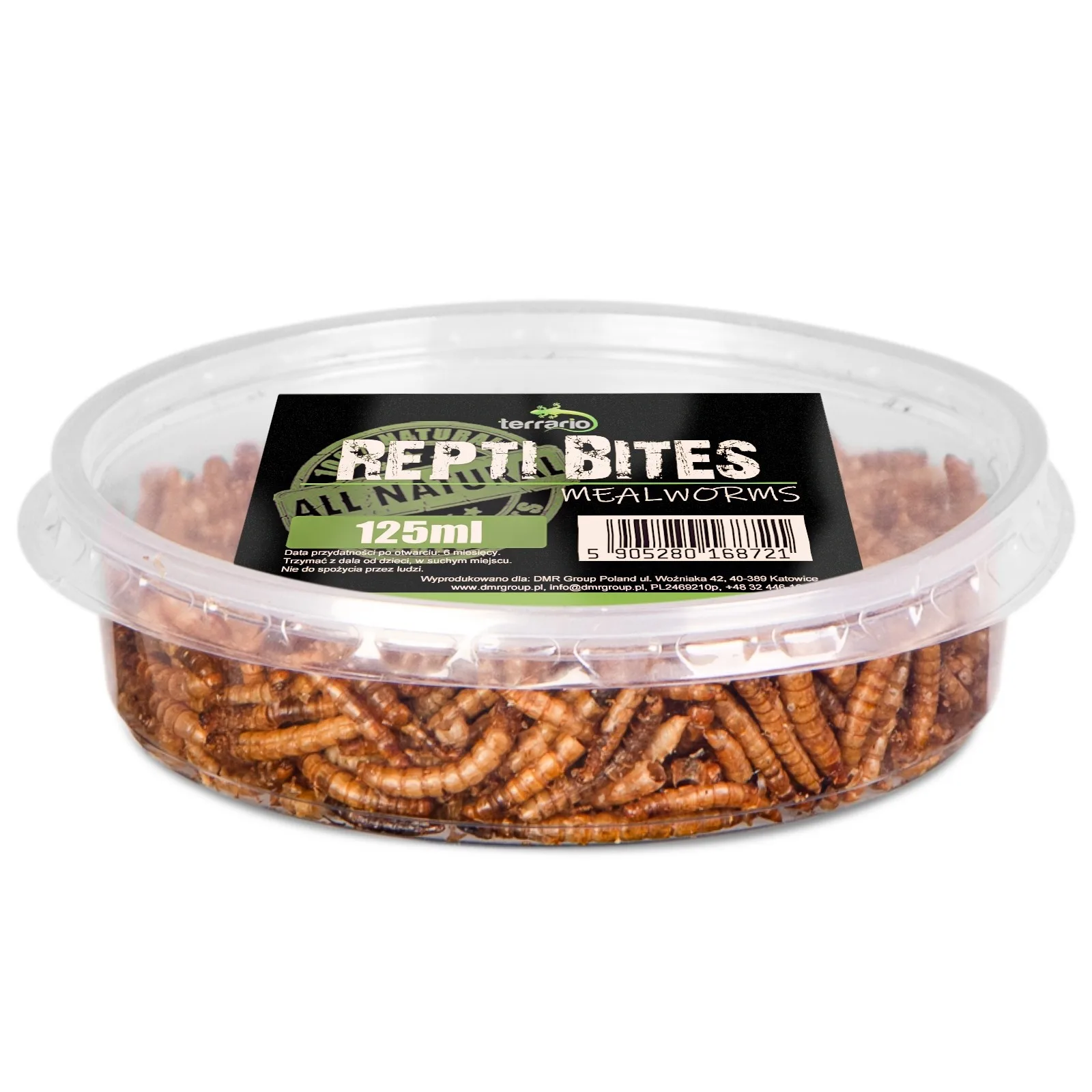 Repti Bites Mealworms 125ml - larwy mącznika suszone