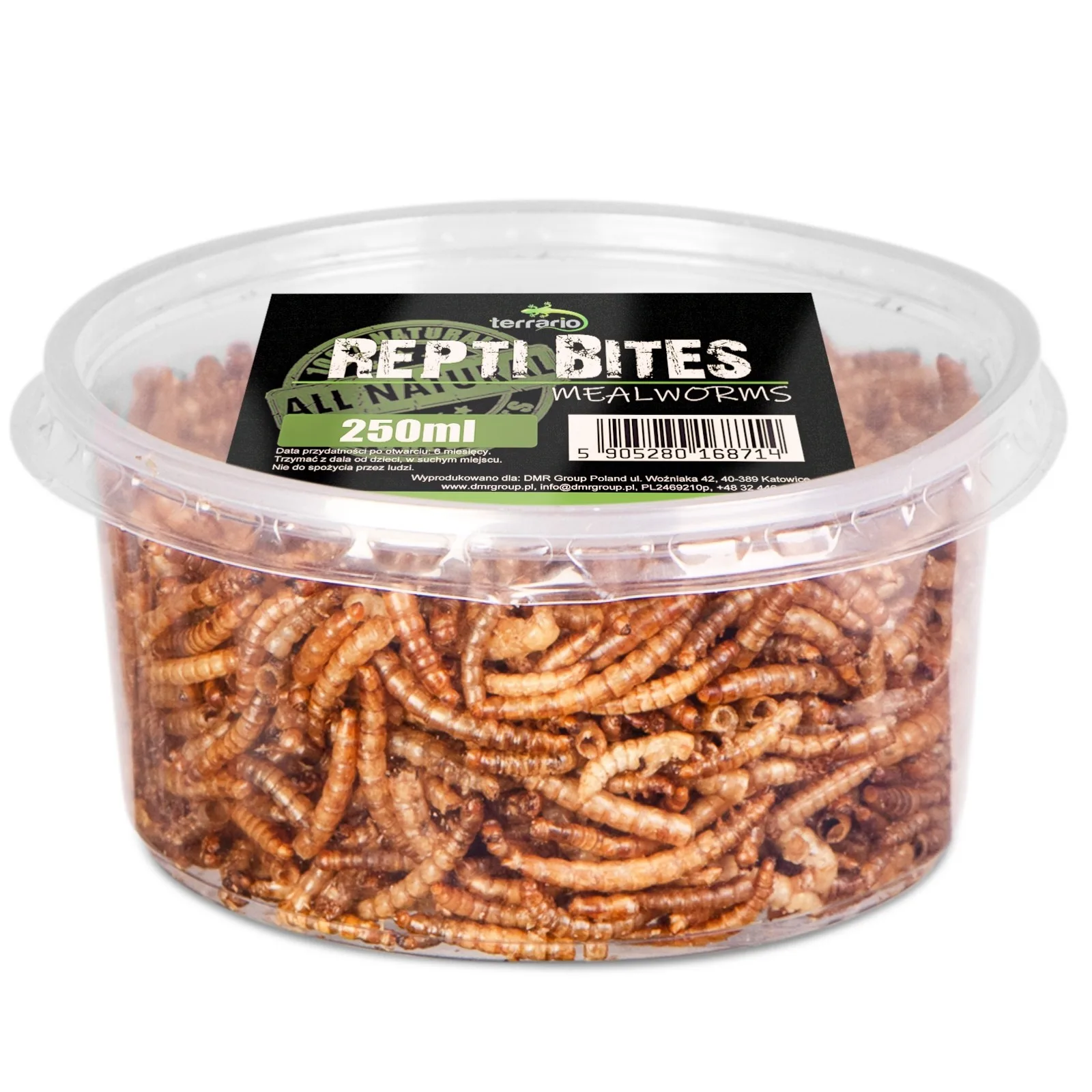 Repti Bites Mealworms 250ml - larwy mącznika suszone
