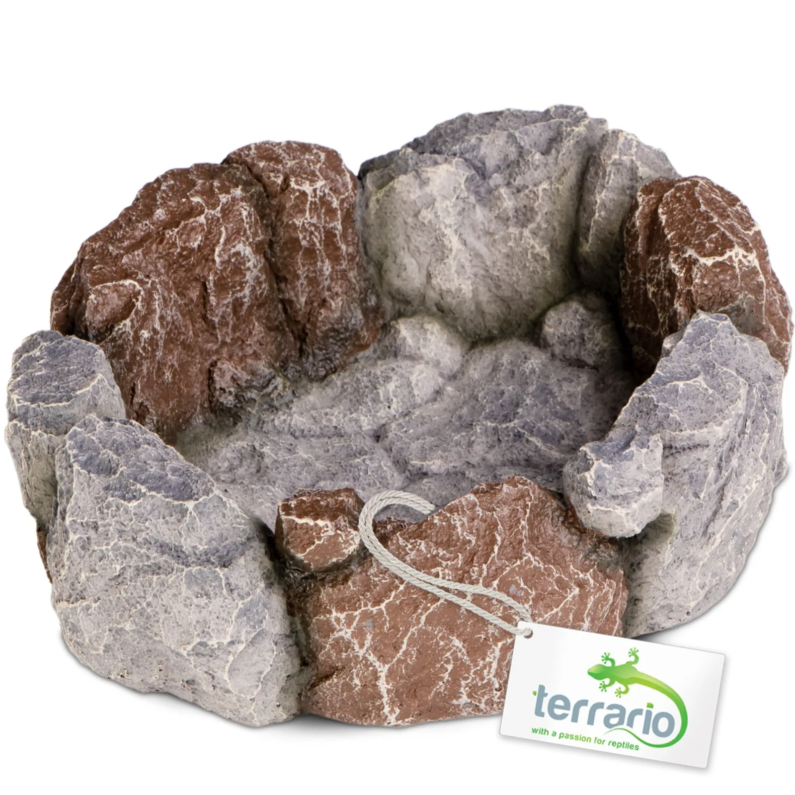 Stone Circle Bowl L – Miska do Terrarium 17x15x4,5 cm