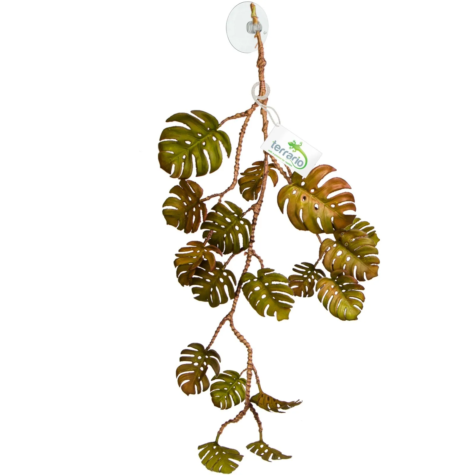 Sztuczna Roślina do Terrarium – Monstera Wisząca – 70 cm