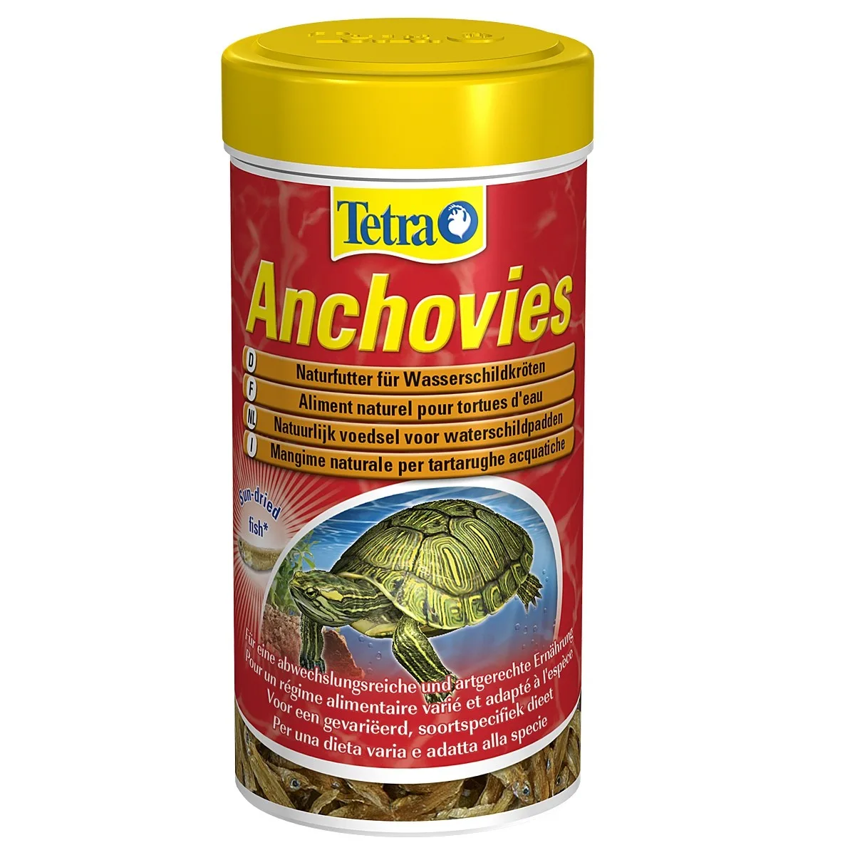 Anchovies 250ml - pokarm z anchois dla żółwi wodnych