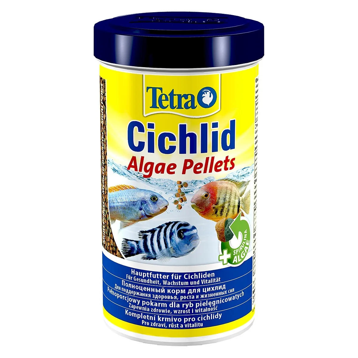 Cichlid Algae Pellets 500ml - pokarm dla ryb pielęgnicowatych