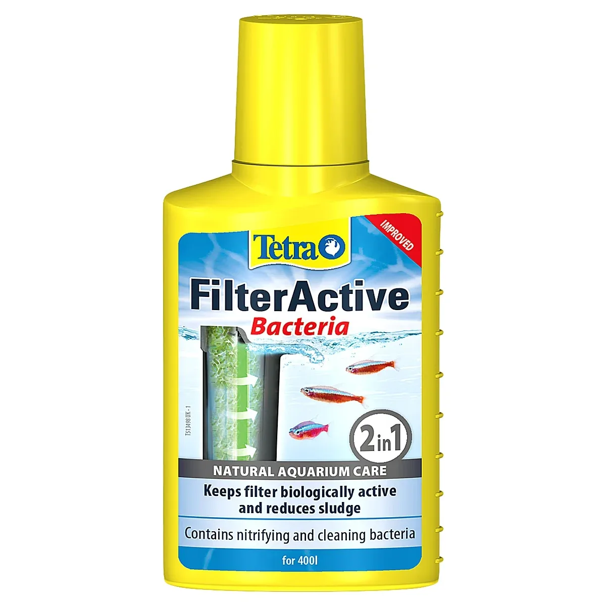 FilterActive Bacteria 250ml - żywe biologiczne bakterie do akwarium