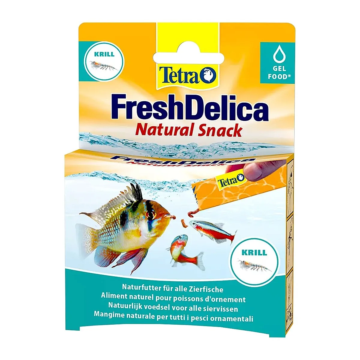 FreshDelica Krill 48g - przysmak w żelu dla ryb