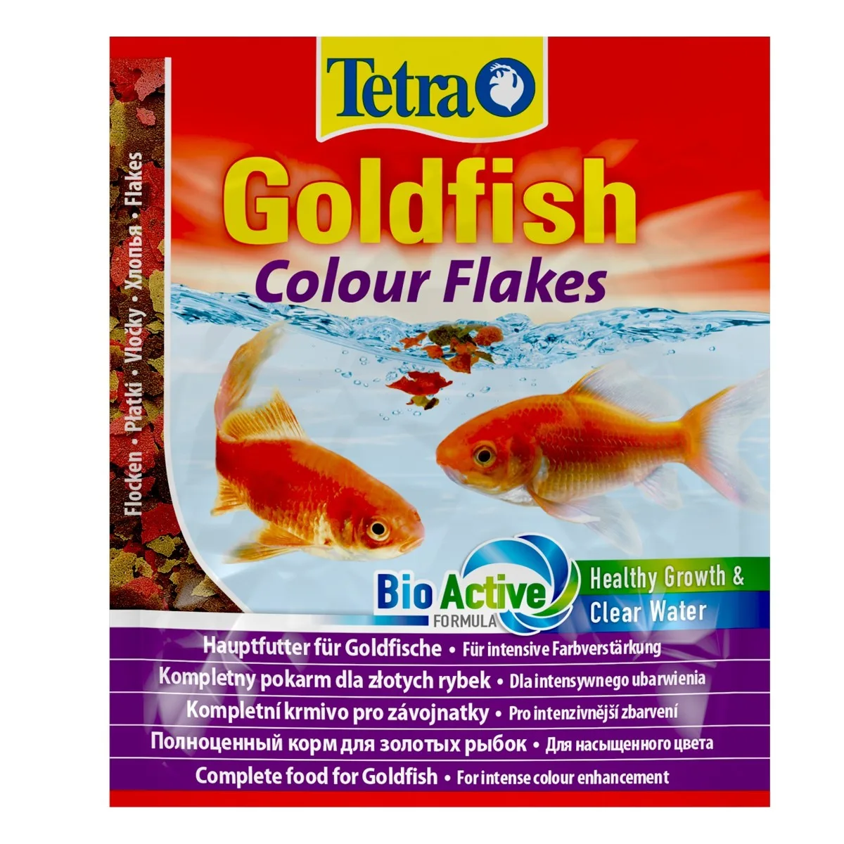 Goldfish Colour Flakes 12g - pokarm premium dla złotych rybek