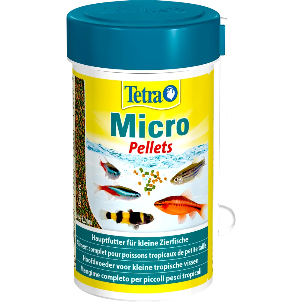 Tetra Micro Pellets 100ml - pokarm drobny wybarwiający
