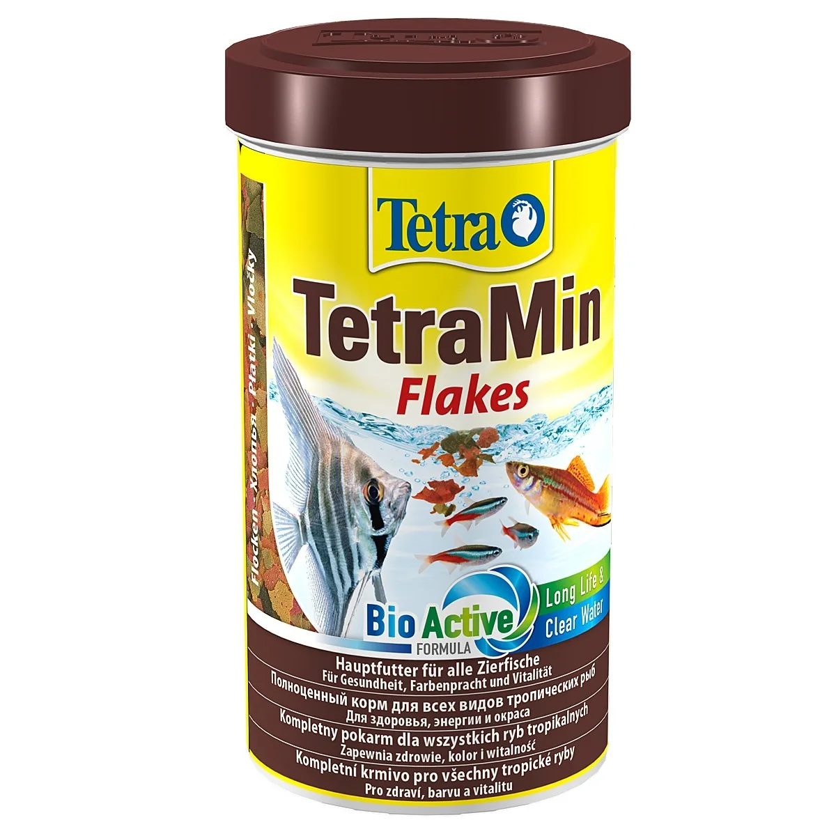 Min Flakes 500ml - pokarm w płatkach dla ryb